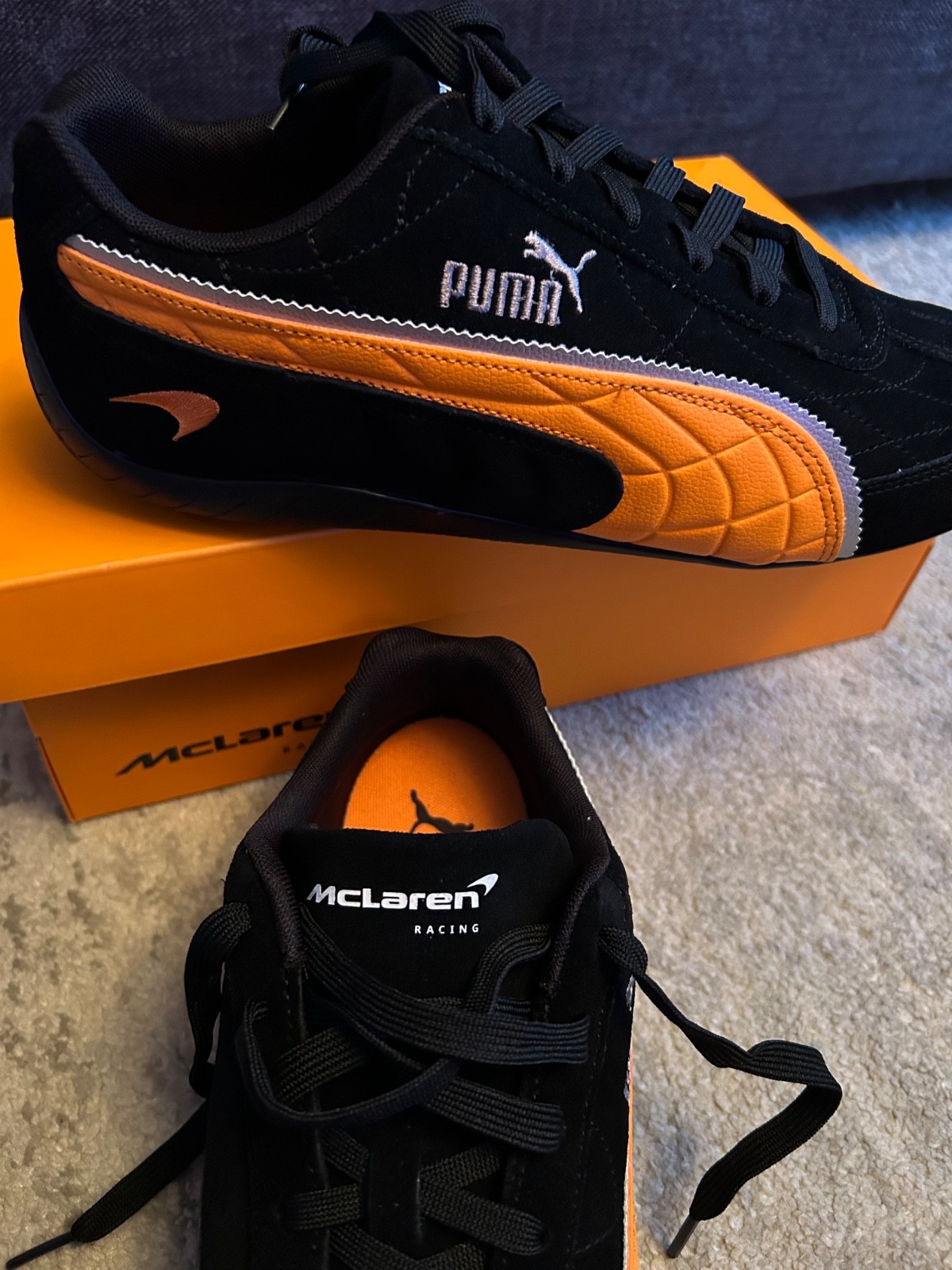 McLAREN RACING PUMA SPEEDCAT US 10.5 motorsport FORMULA 1 F1 lando oscar IN-HAND