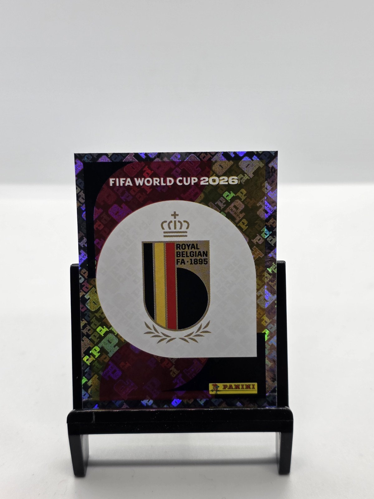 2026 Panini FIFA World Cup Belgium Logo Foil BEL 1