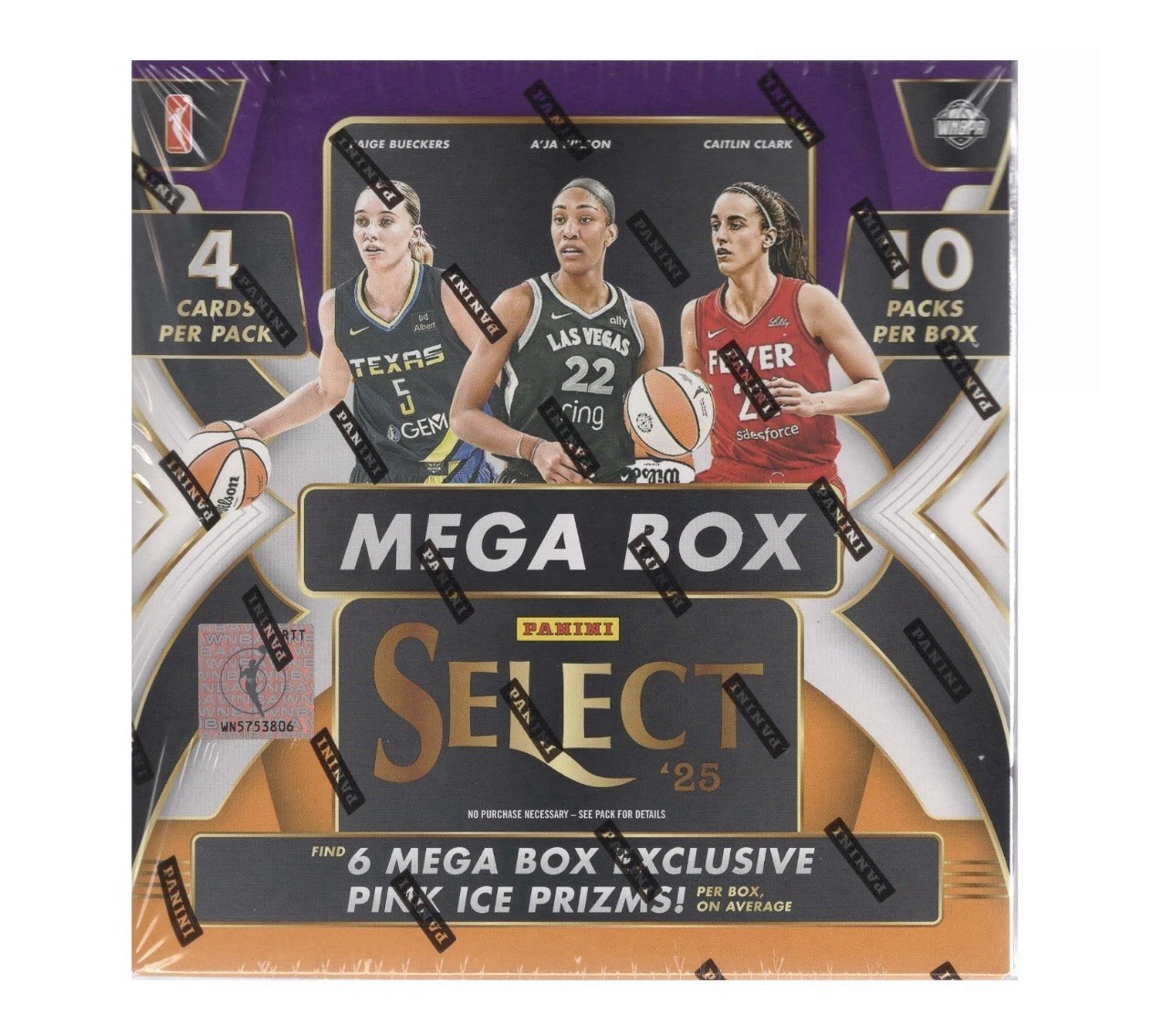 2025 Panini Select WNBA Basketball 40Ct. Mega Box – New, Factory Sealed 🔥🔥