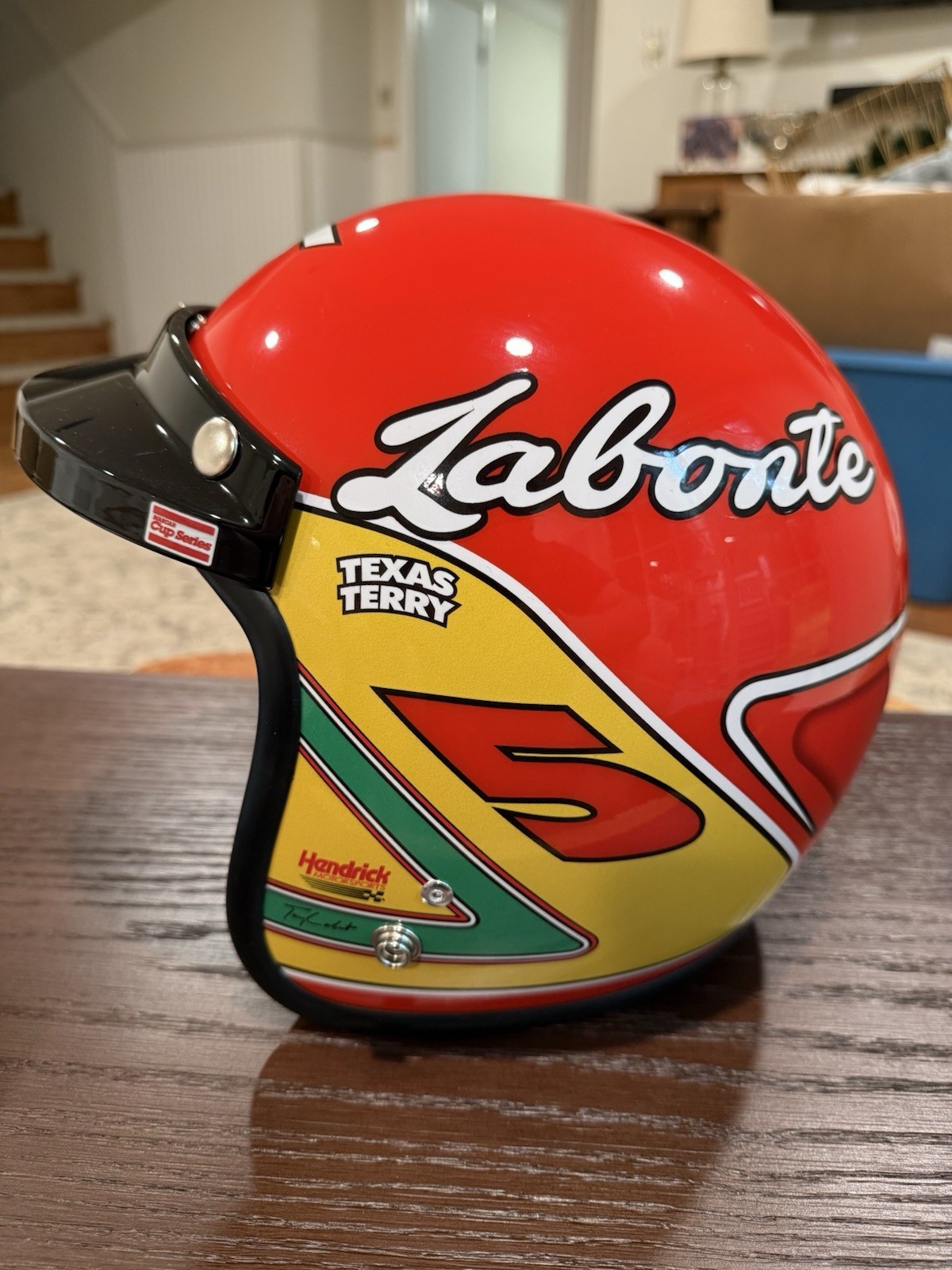 Terry Labonte “Kellogg’s” Full Size Replica Open Face NASCAR Helmet