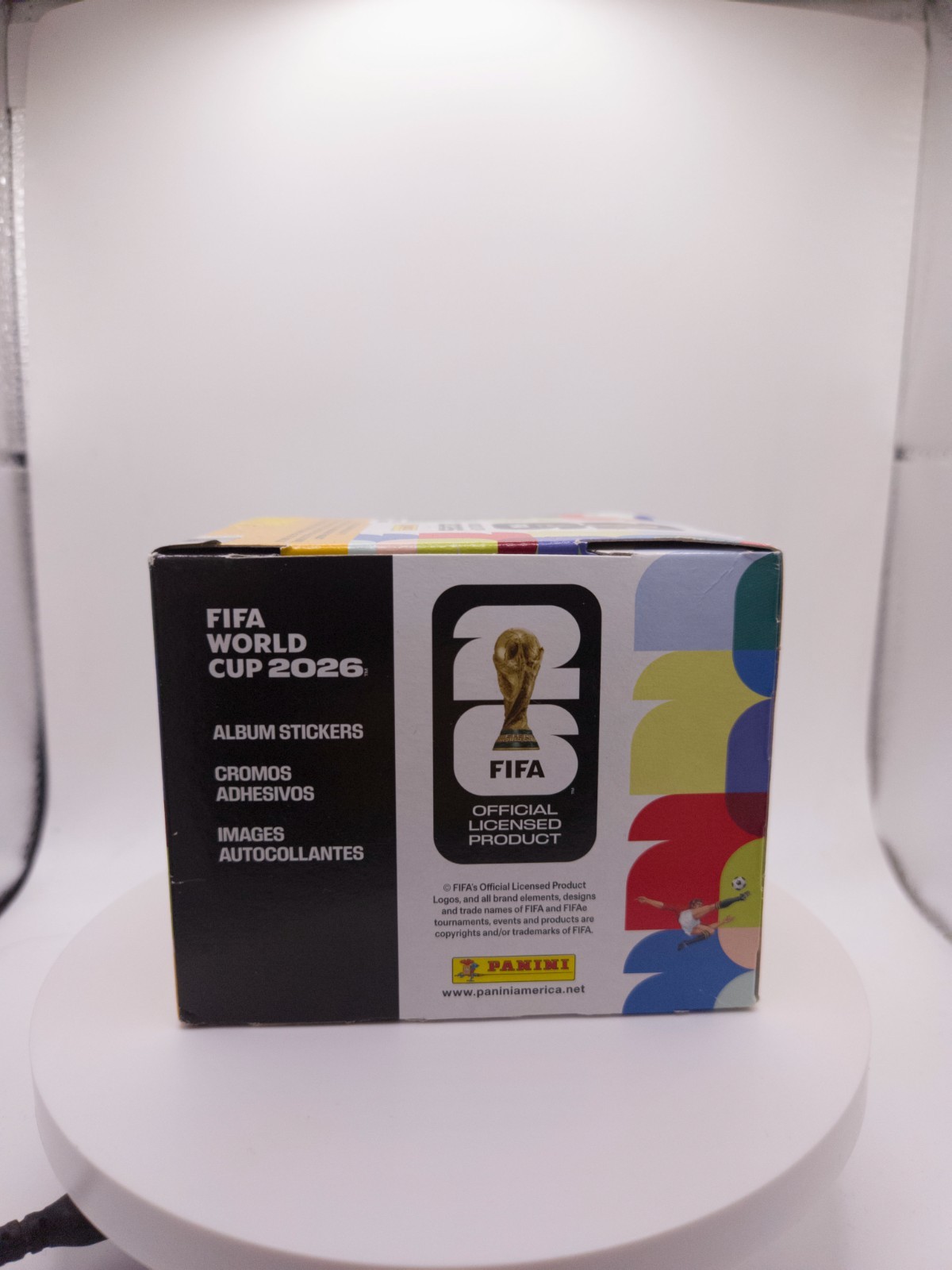 2026 Panini World Cup iCollect Gold Crumple Sealed 50 Pack Box Soft Cover Album