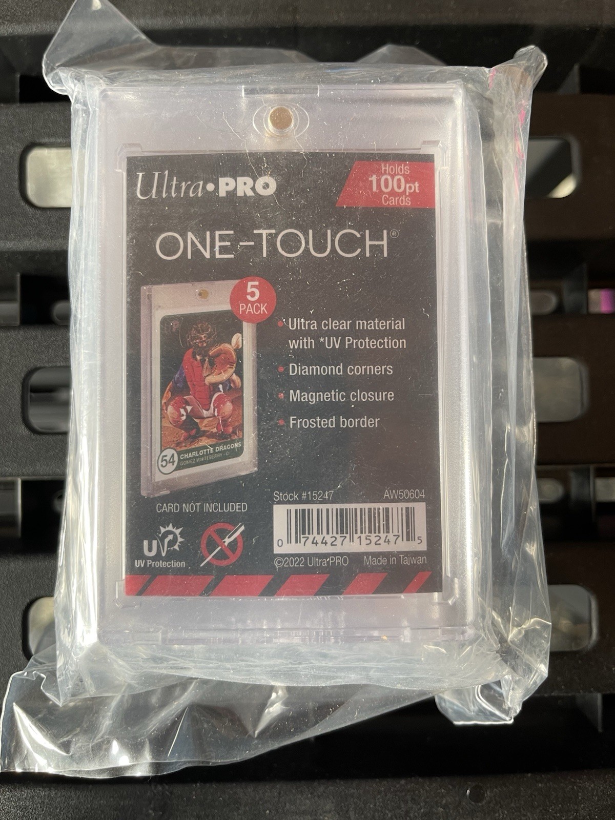 Ultra Pro 81911-UV One-Touch 100PT UV Magnetic Holders (5 Pack)
