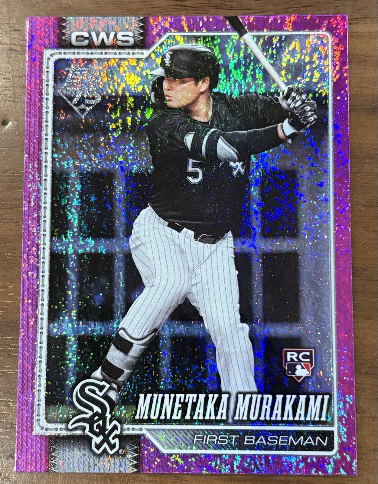 2026 Topps Series 2 Baseball Munetaka Murakami #503 Pink Holo Foil RC White Sox