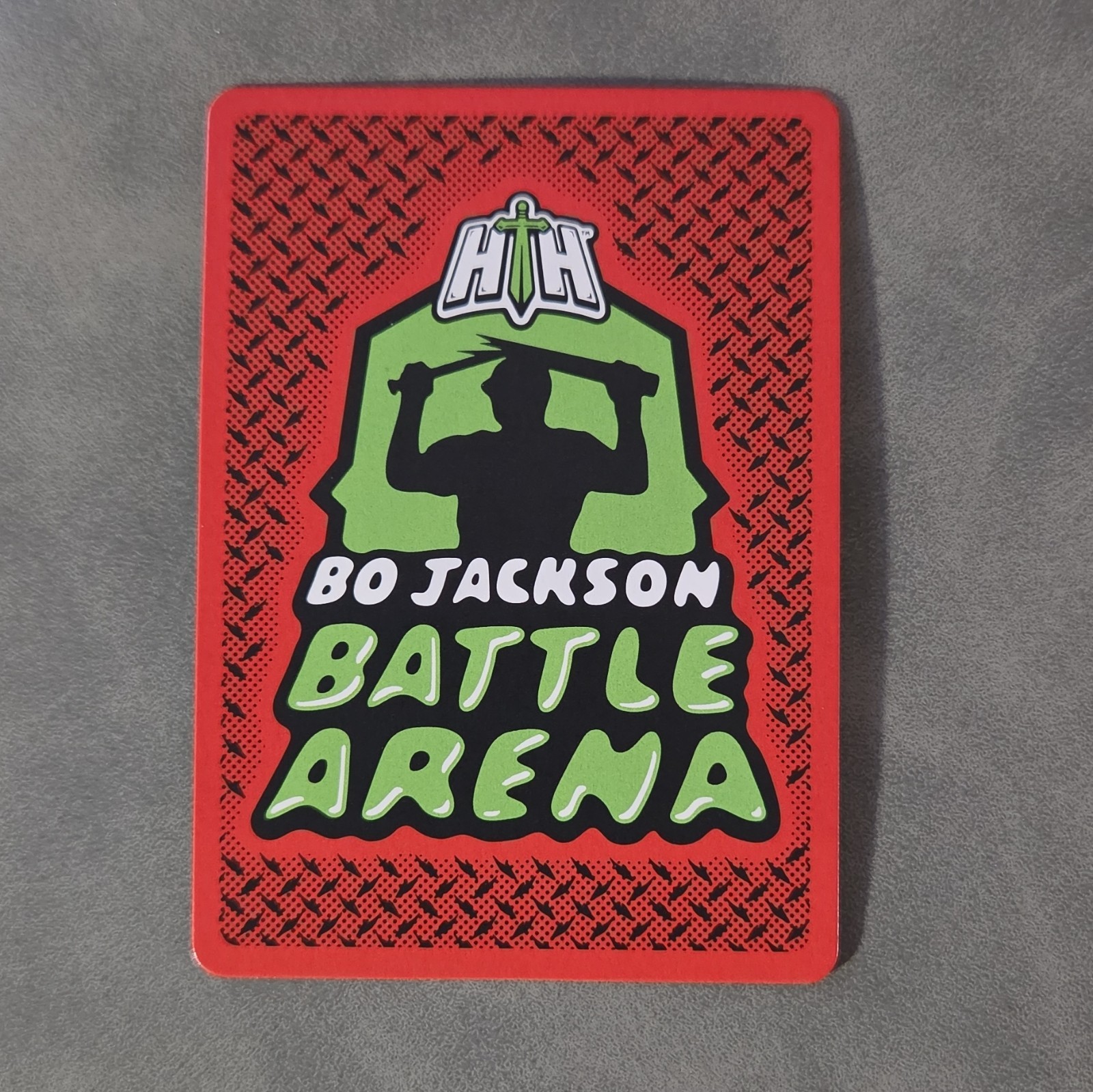 Bo Jackson Battle Arena Tecmo Bowl – WATTERSLIDE Big Pixel STEEL SP 1st Edition