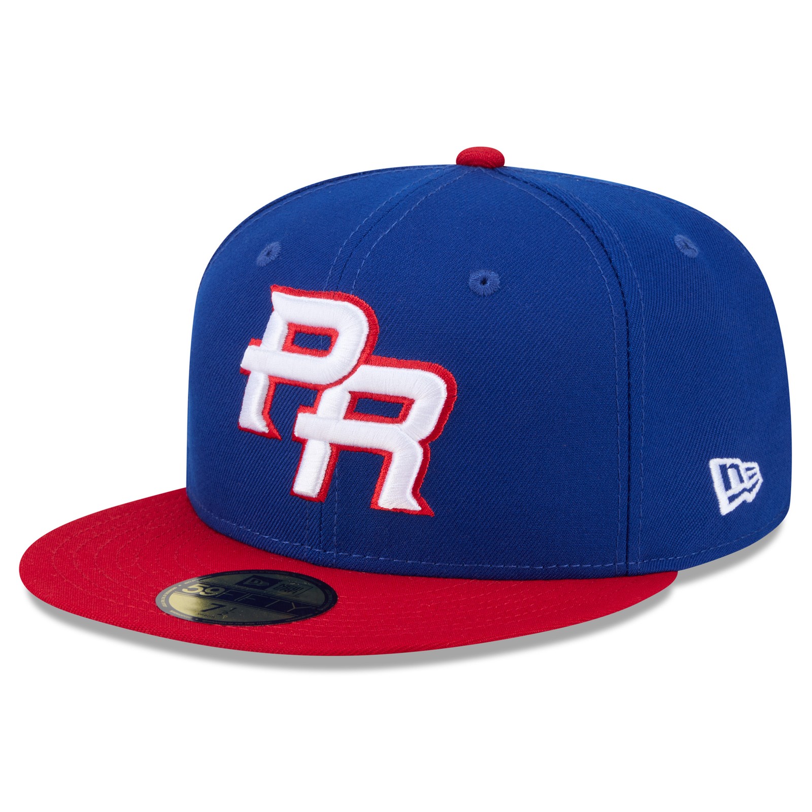 Men’s New Era Blue/Red Puerto Rico Baseball 2026 World Baseball Classic 59FIFTY