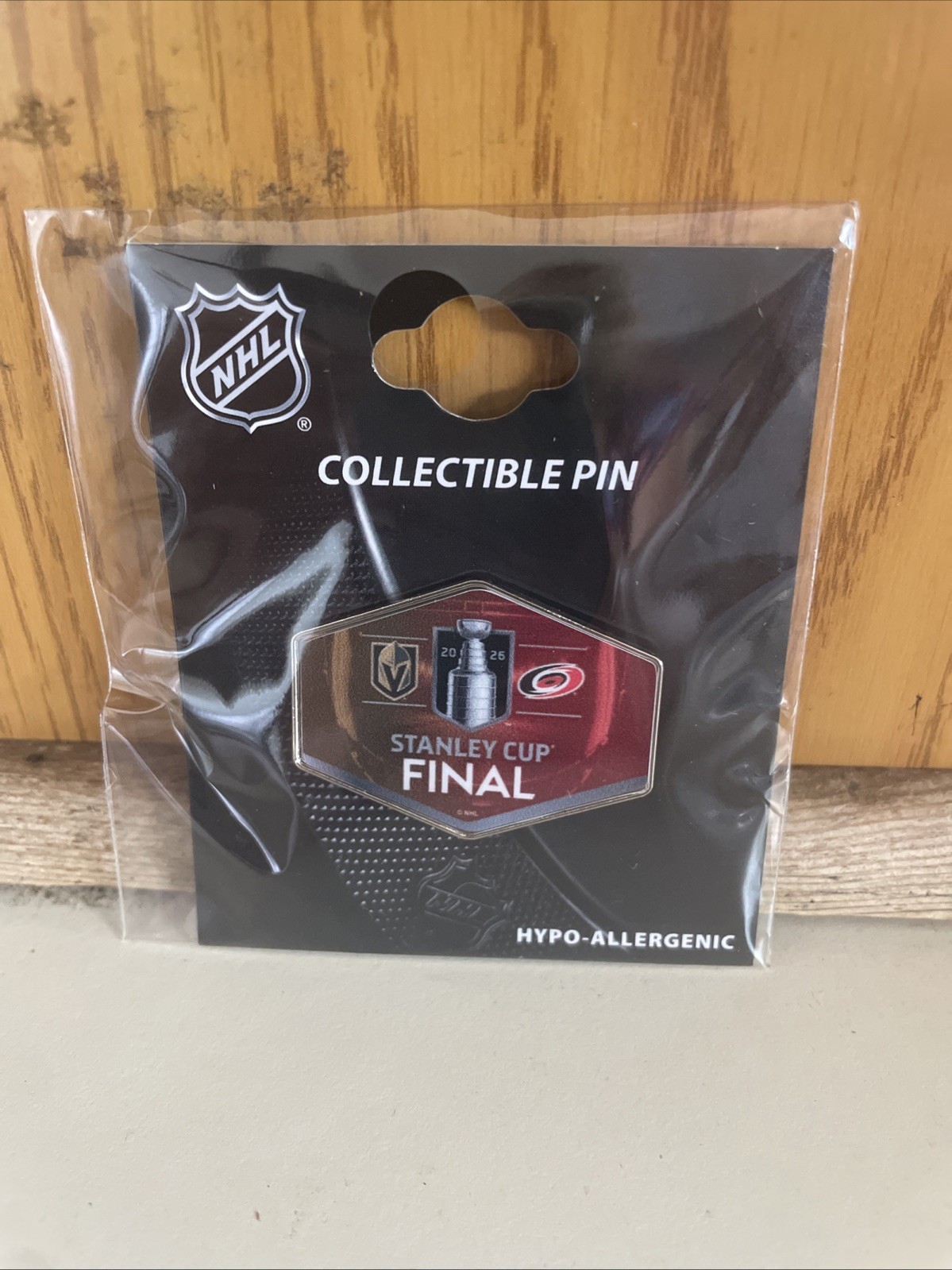 Knights Vs Hurricanes Pin Official Pin Stanley Cup Finals 2026 In Hand