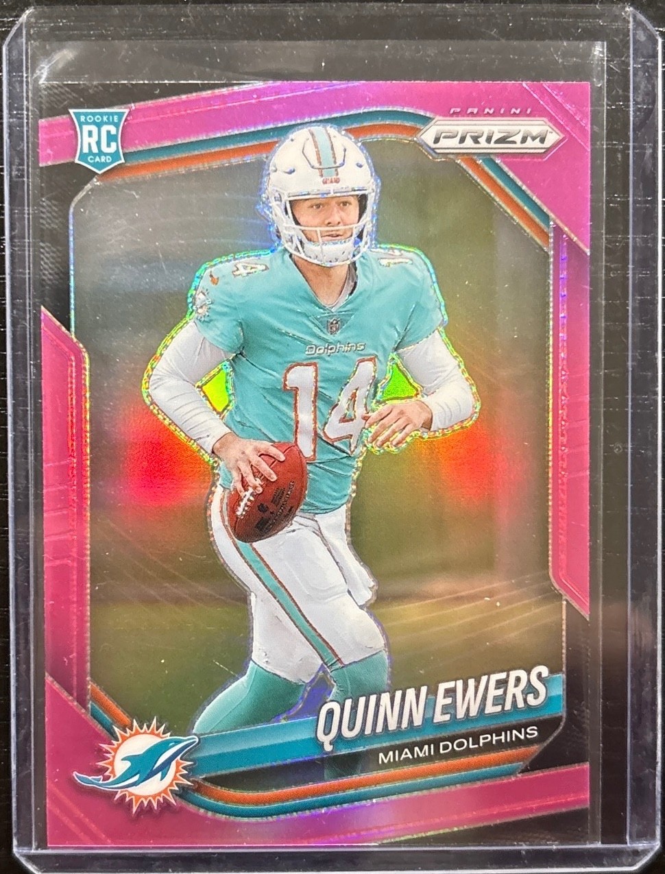 2025 Prizm Football “Prizm Pink” Base Parallel Cards Rookies & Vets🔥HOT🔥