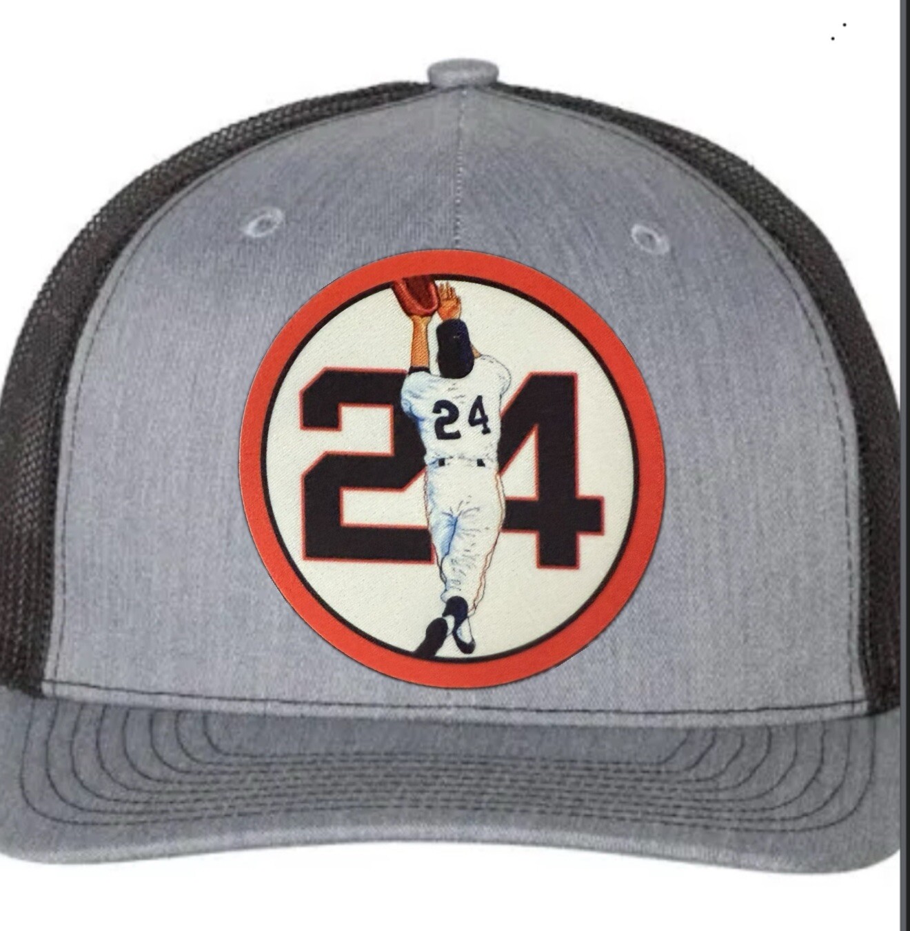 (LOT OF 2) Willie Mays 24 HOF SF Giants 3in. Jersey Iron On Ready Patch