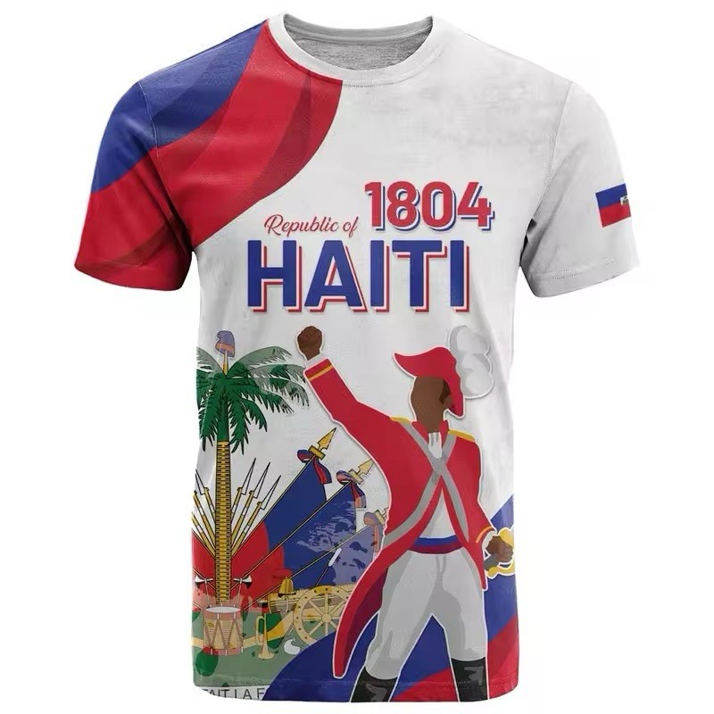 Haiti World Cup Fan Shirt – Haitian Flag Soccer T-shirt – Men Women Unisex