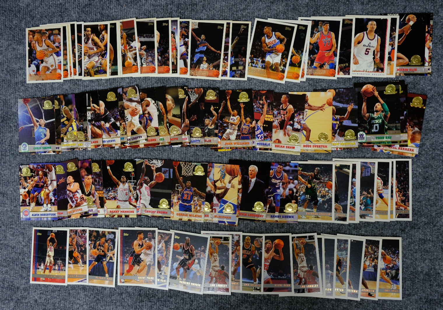 MASSIVE 2500+ 1980s-1990s Basketball Card Lot Stars HOF Inserts Topps Finest!