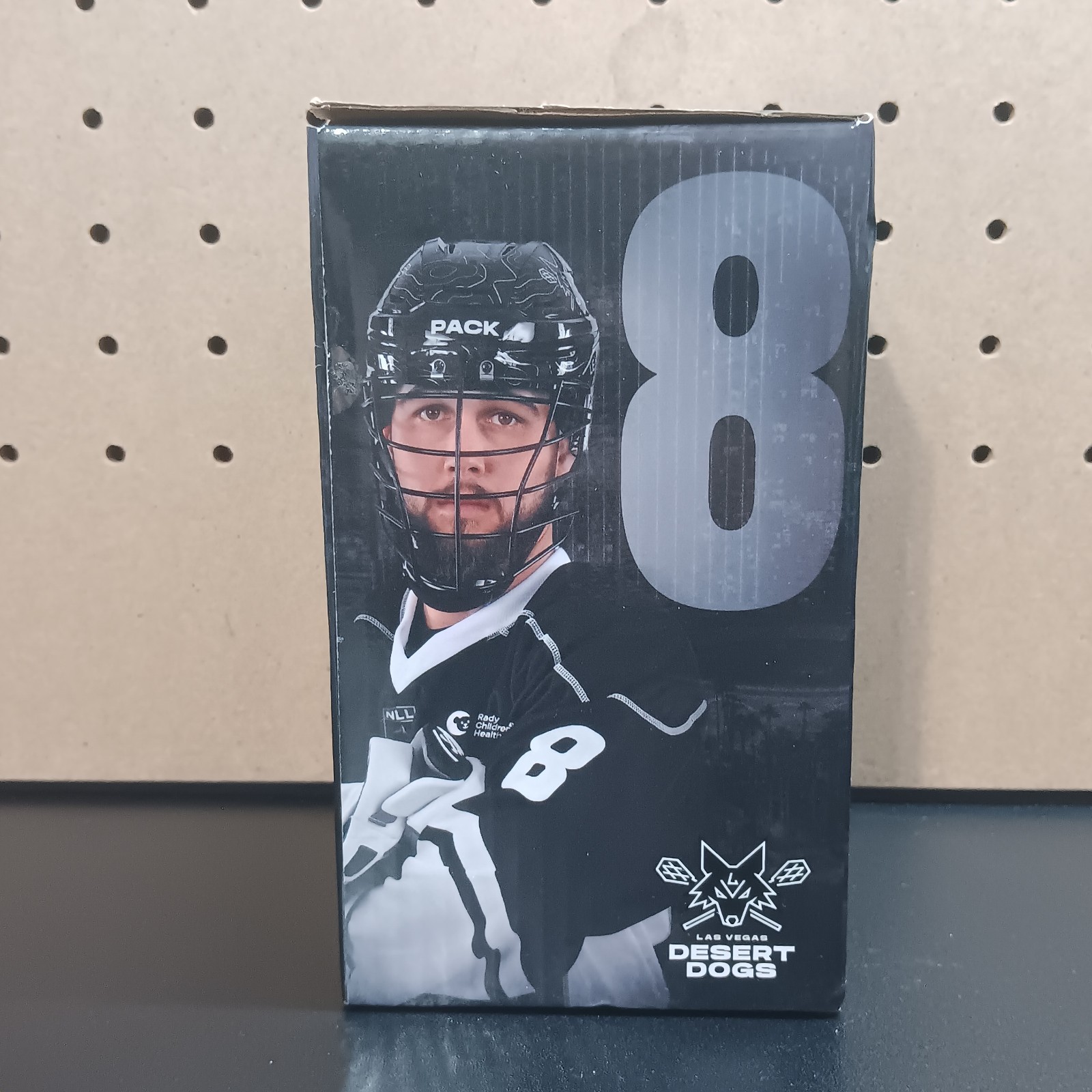 Las Vegas Desert Dogs Lacrosse Chase Fraser 2025 Bobblehead NLL Buffalo Bandits