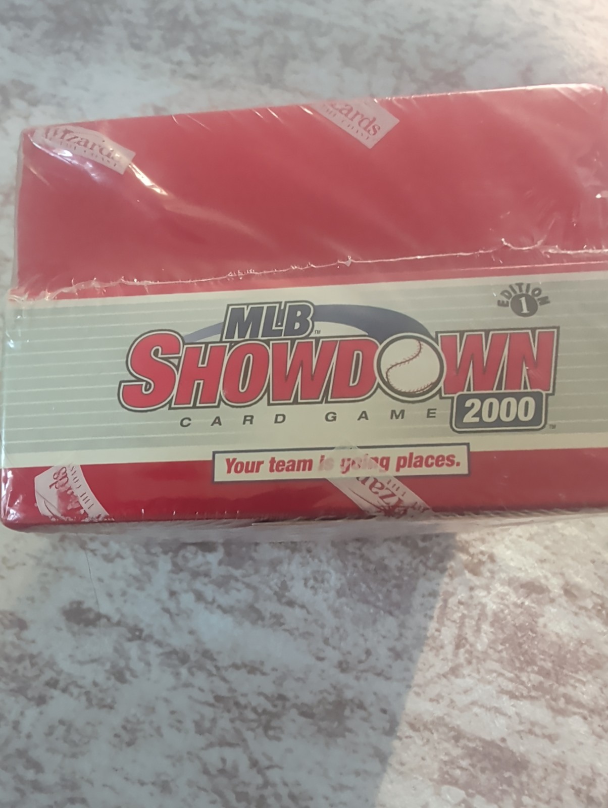 Box Of Sealed 2000 MLB Showdown Draft Pack Unopened and is 1st edition (12 Packs