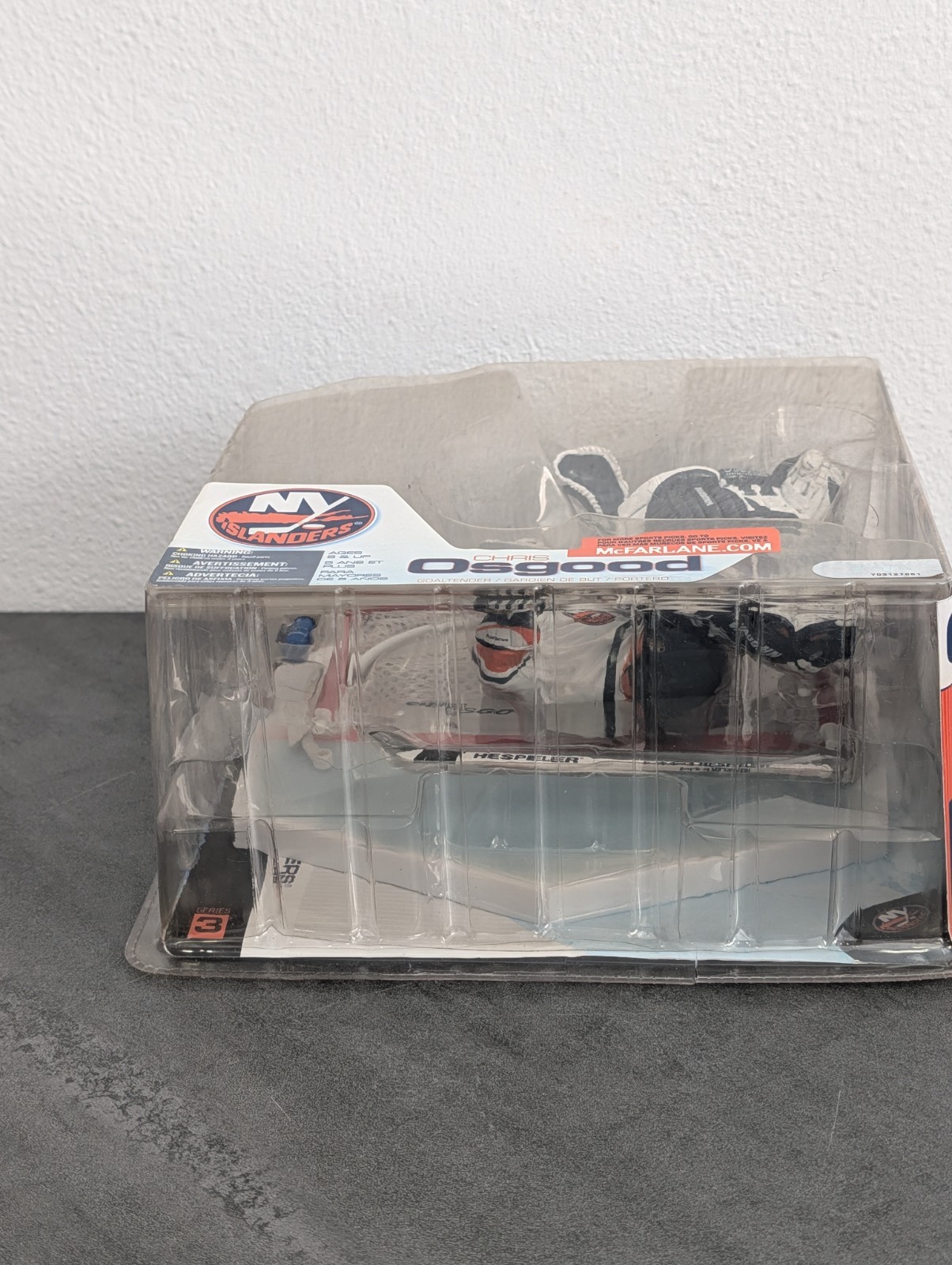 NY Islanders Chris Osgood McFarlane NHL Series 3 Action Figure New 2002