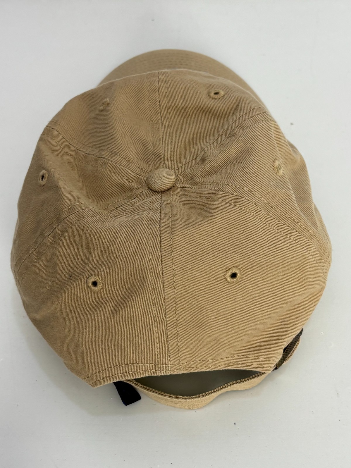 Miami Marlins ’47 Baseball Hat Mens Beige Clean Up Embroidered Team Logo OSFA