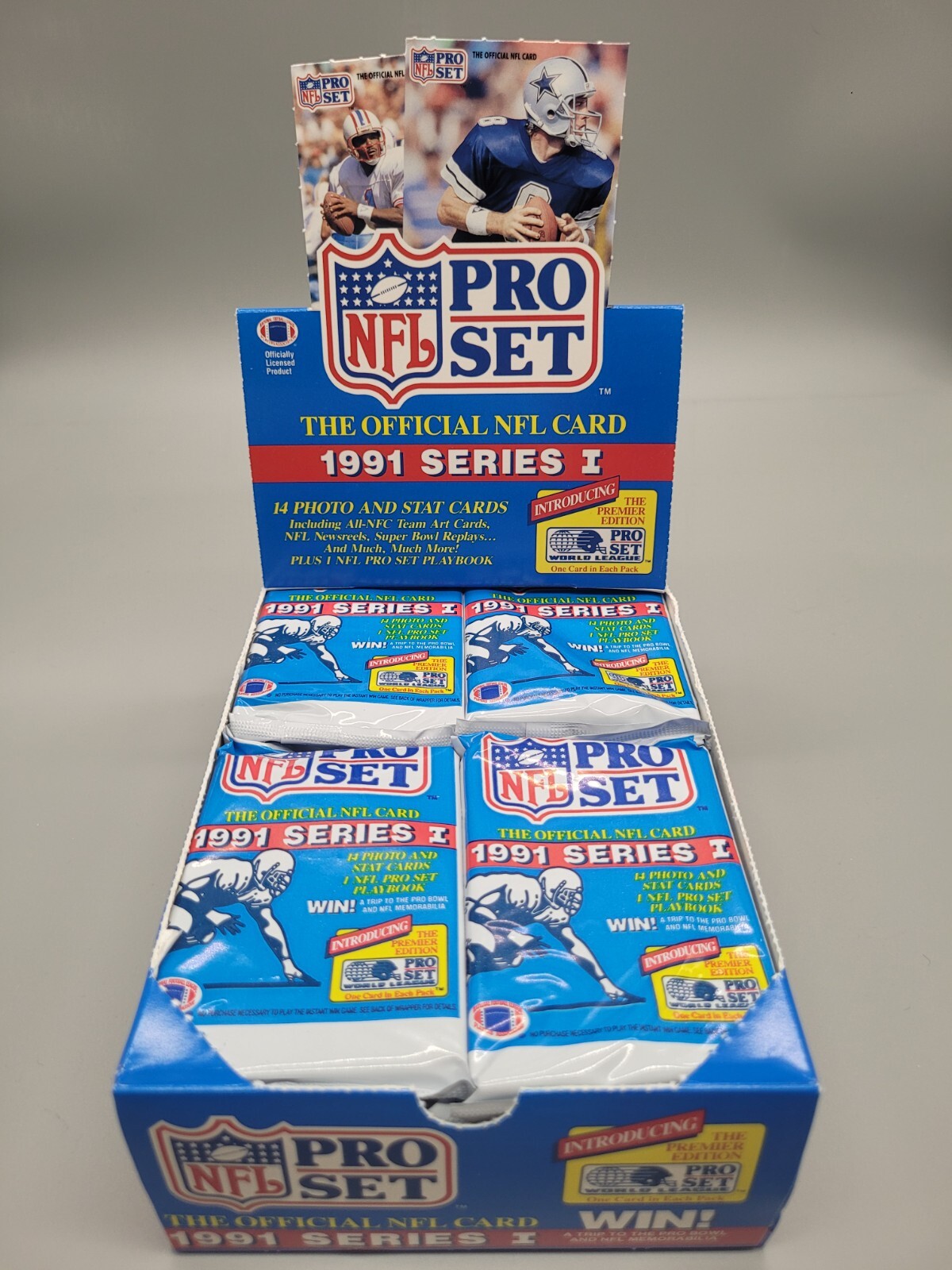 1991 PRO SET SERIES 1 I SEALED PACK ONE (1) SINGLE FOOTBALL CARDS NFL favre rc