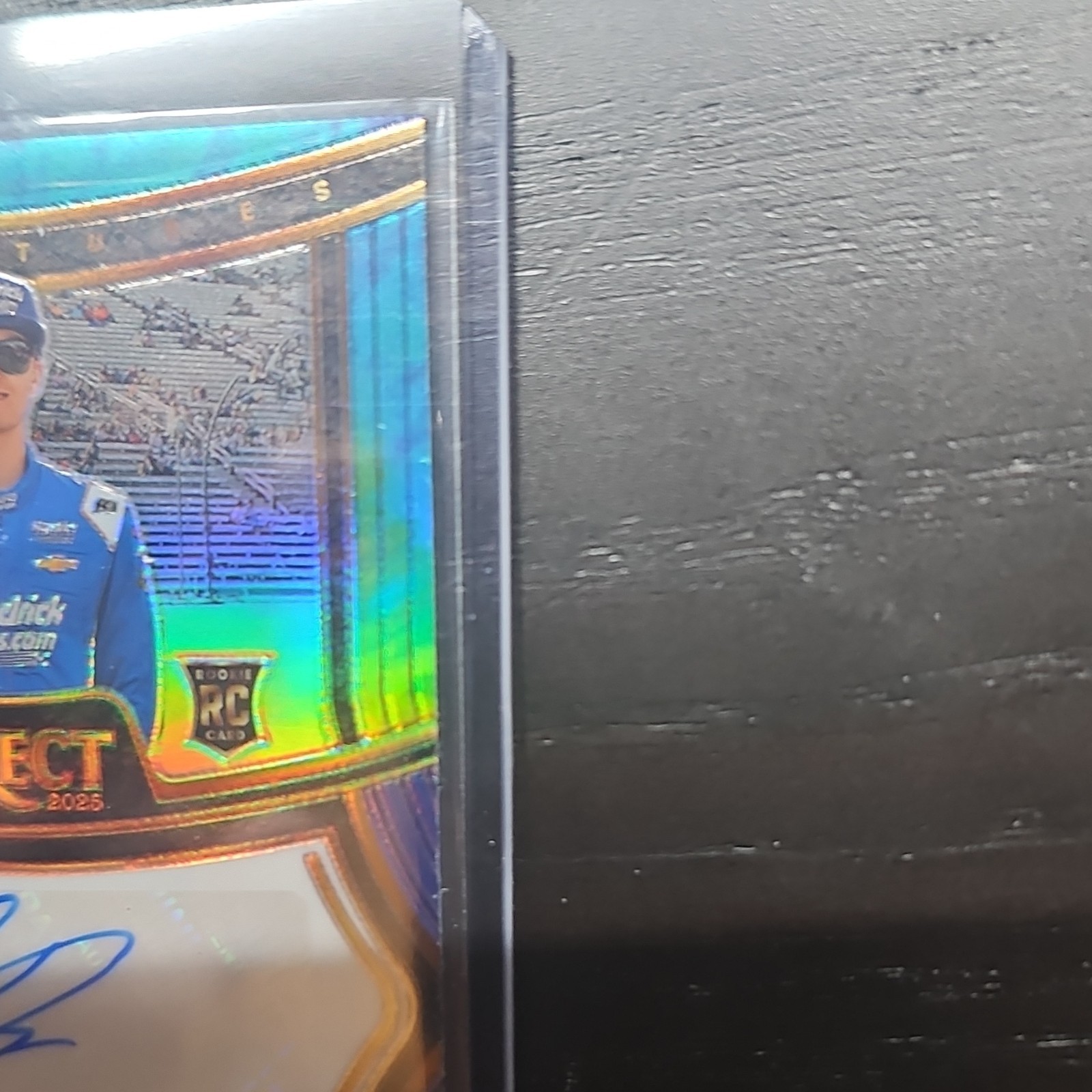 Panini 2025 Select Signatures Tie-Dye Prizm Corey Day Auto RC #S-CDY /25 NASCAR