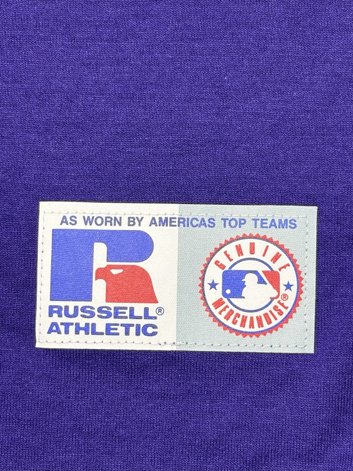 VTG Arizona Diamondbacks Purple Button Baseball Jersey XL Throwback USA Read***