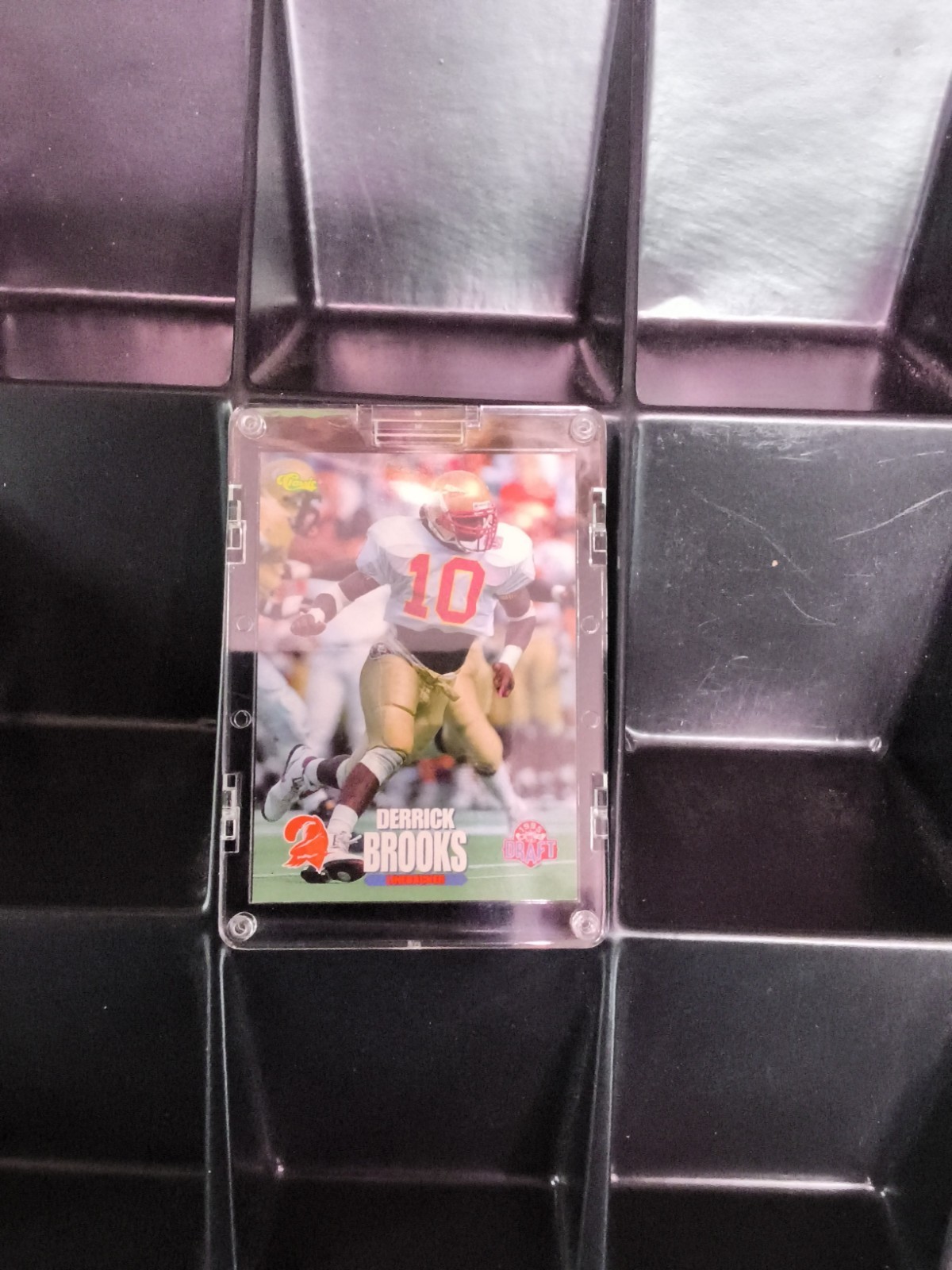 Derrick Brooks HOF 101-Card Lot + ’95 Classic Rookie & Supplies Bundle02