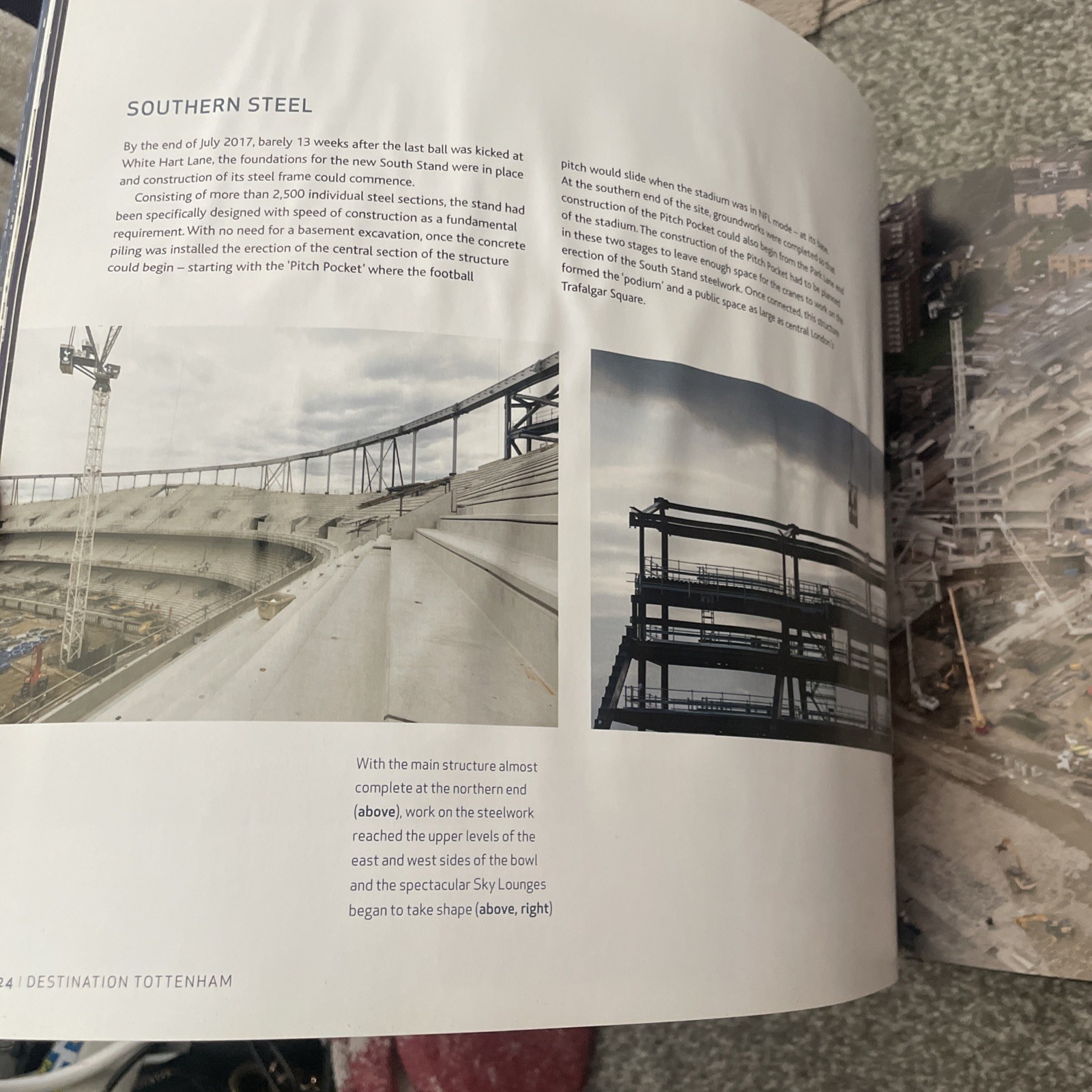 Destination Tottenham: The Story Of Tottenham Hotspur Stadium – Read Description