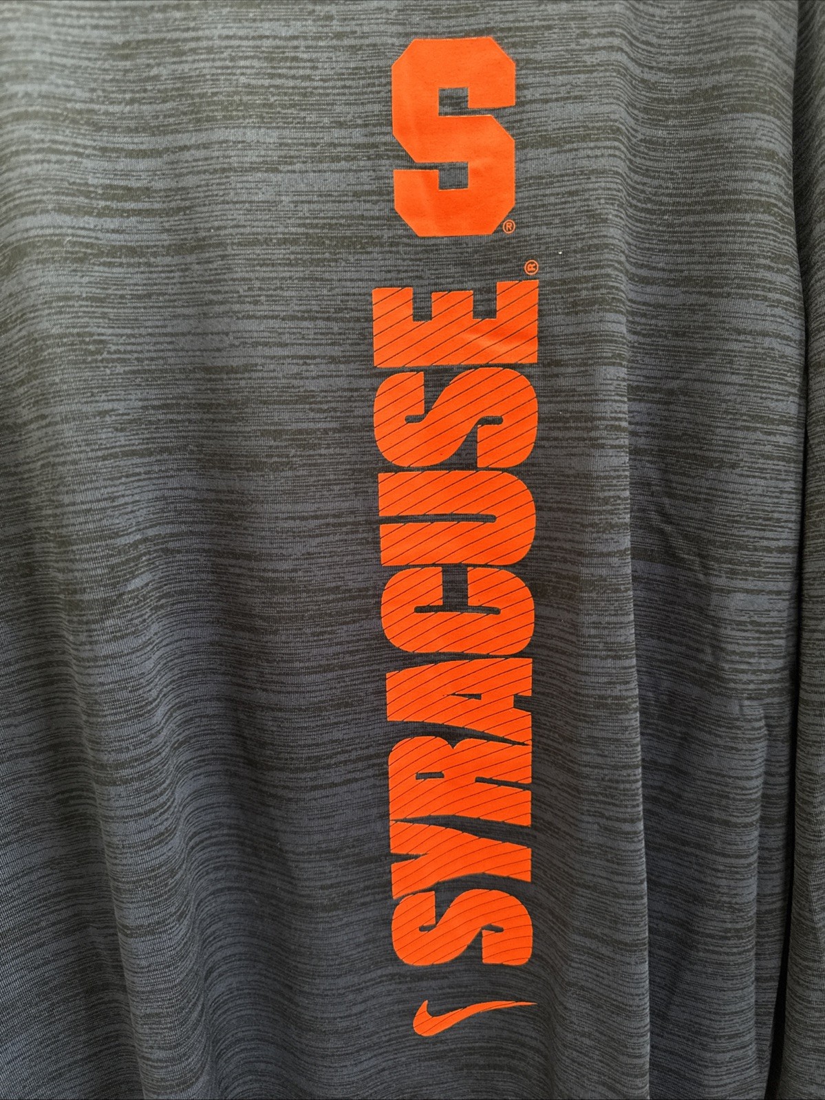 Syracuse Orange Nike Dri-Fit Navy Long Sleeve Shirt Men’s Size M L XL 3XL
