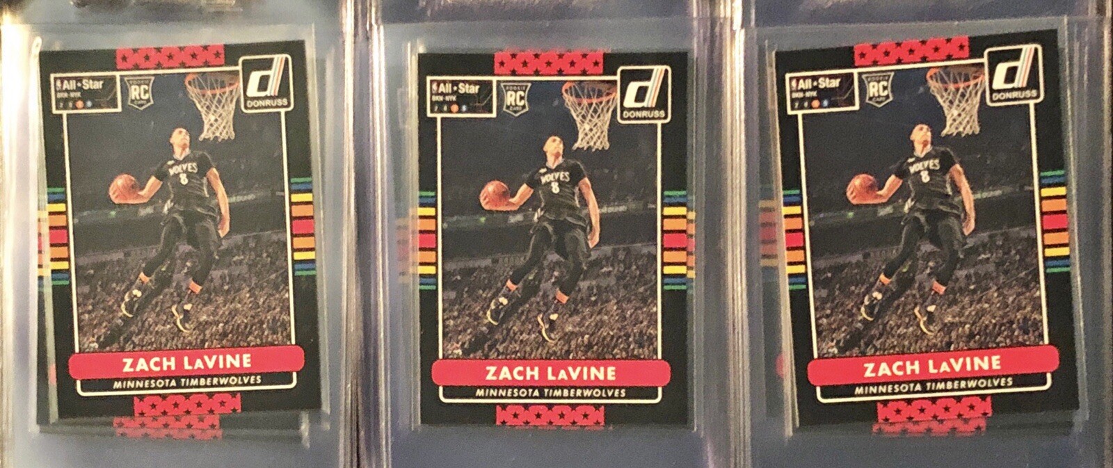2014-15 Donruss Zach LaVine RC (Lot Of 100) All-Star Weekend