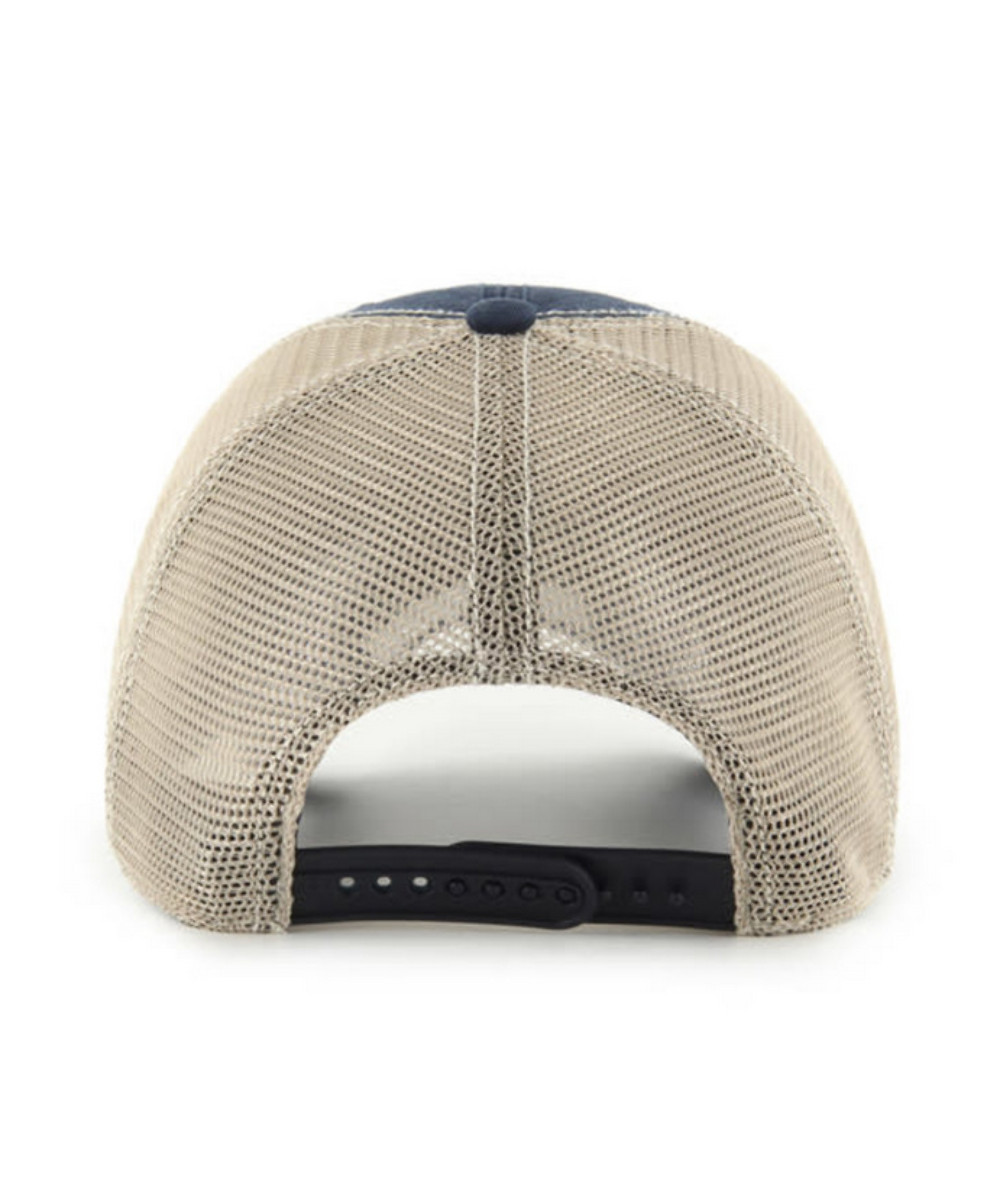 New England Patriots ’47 Brand Navy Blue Notch Clean Up Trucker Dad Hat