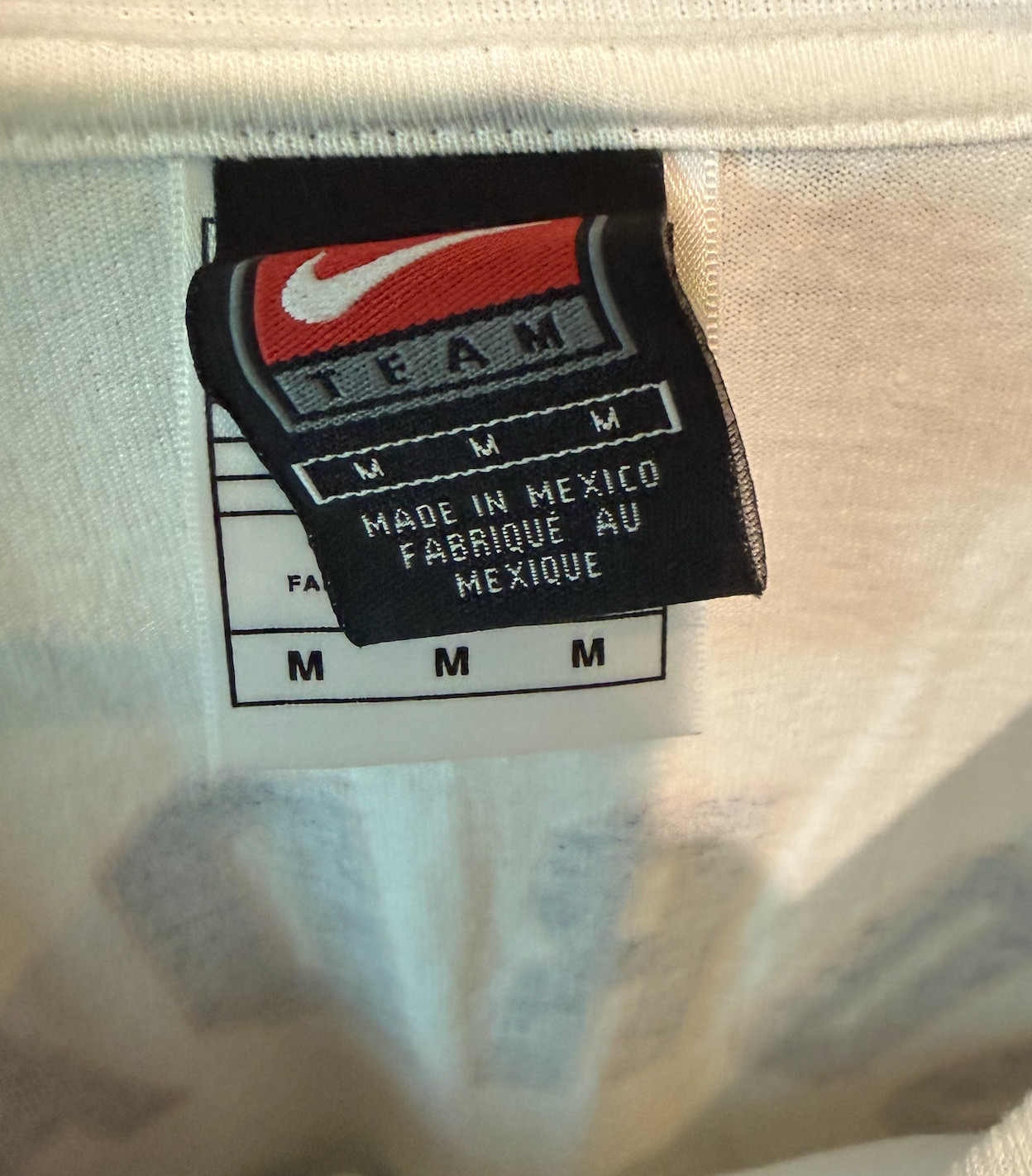 Vintage Team Nike Michael Jordan Washington Wizards T-Shirt Mens Size Medium Y2K
