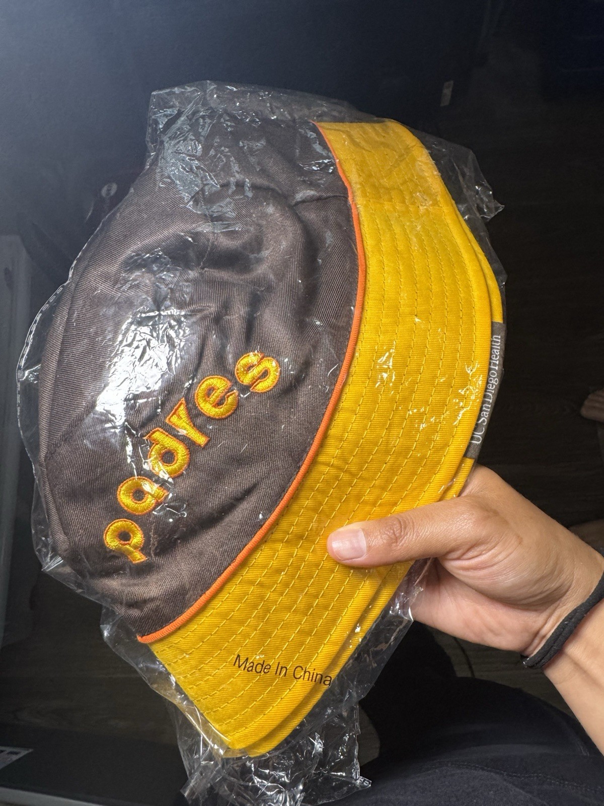 San Diego Padres Bucket Hat 2025 Reversible Retro Logos SGA 90s and Gold Logo