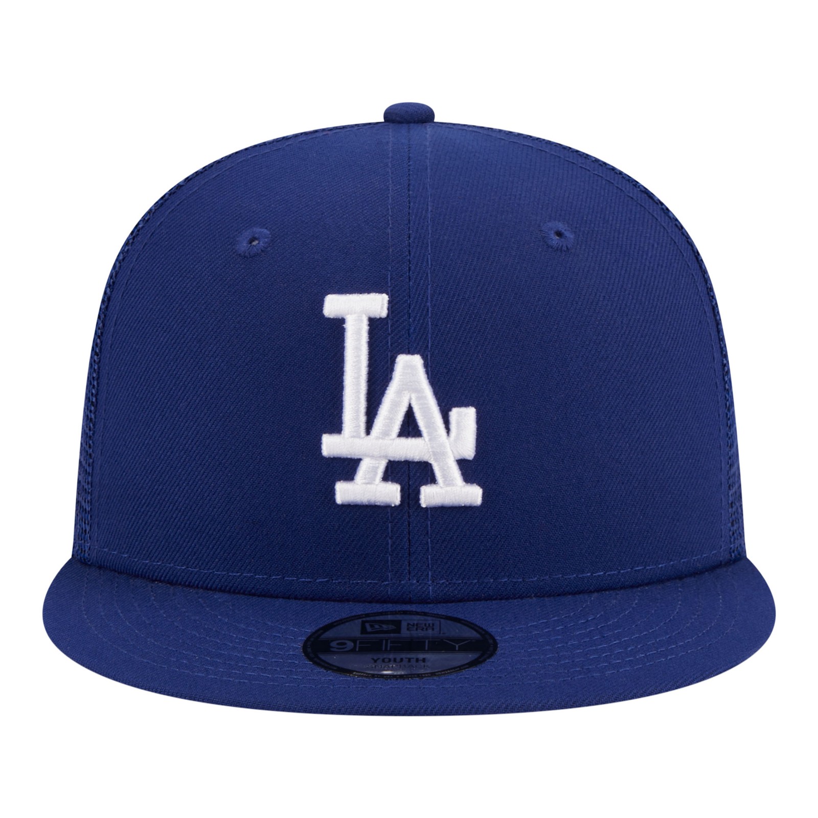 Youth New Era Royal Los Angeles Dodgers 9FIFTY Trucker Snapback Hat