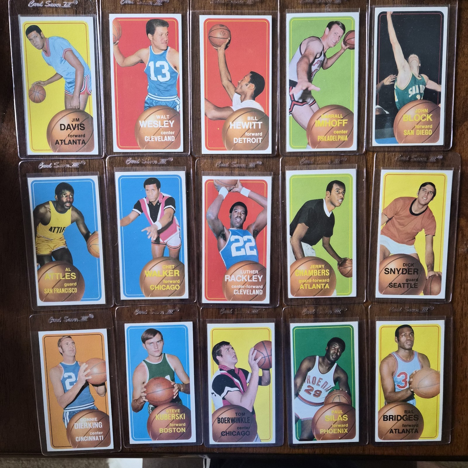 1970-71 Topps Basketball Near Set (171/175) Avg EX+ to NM
