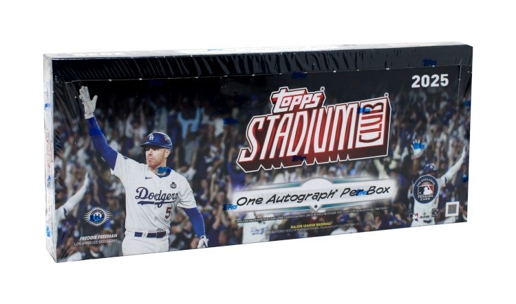 2025 TOPPS STADIUM CLUB BASEBALL HOBBY BOX BLOWOUT CARDS