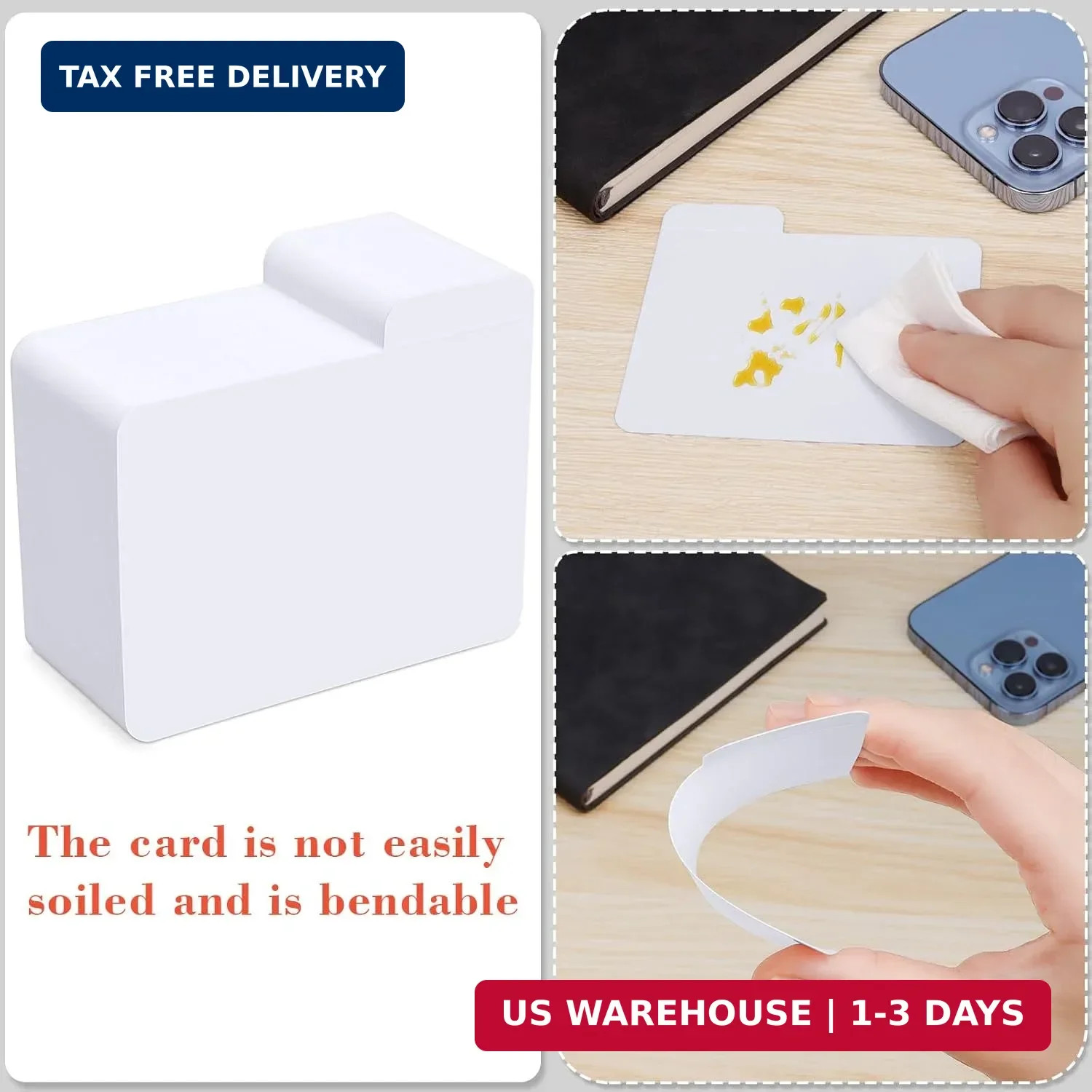 Trading Card Dividers for Standard Card Storage Boxes, 150PCS Paper Divider Card
