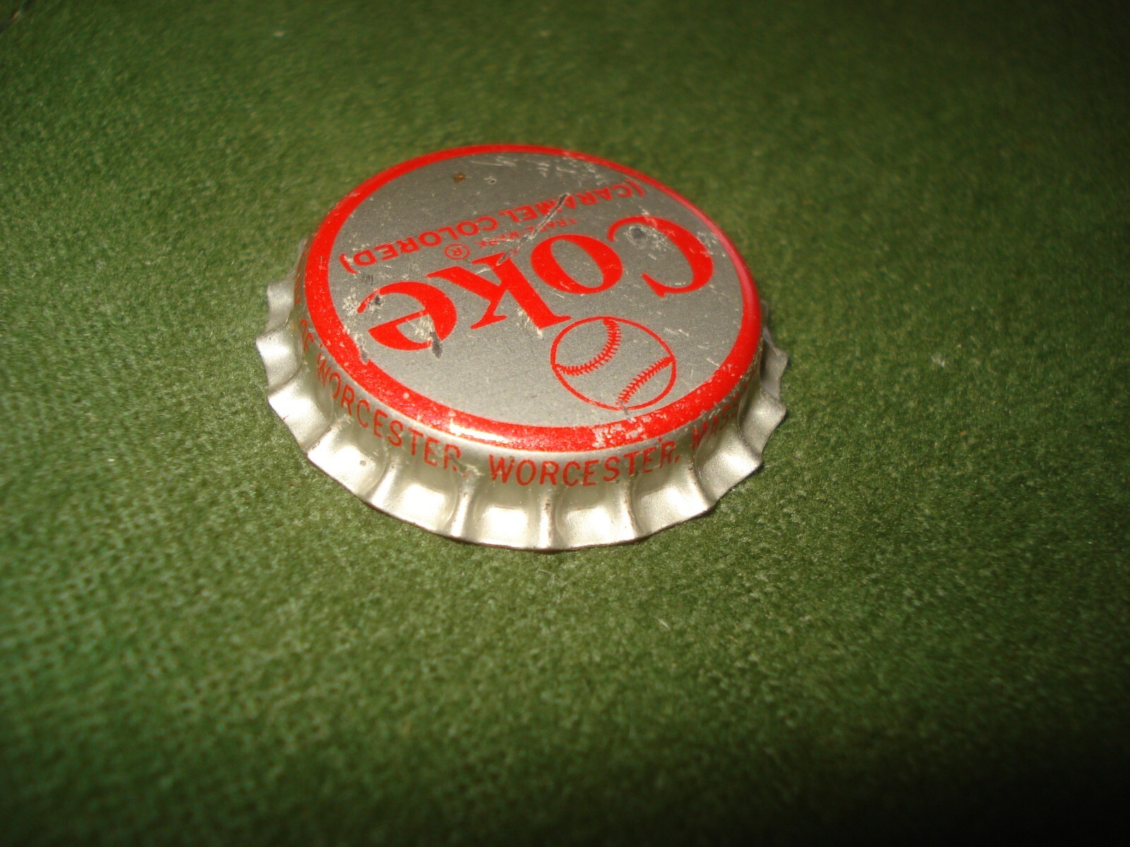 1967 FRANK ROBINSON ALL-STAR COKE CAP IN HI GRADE- UNUSED. CONDITION RARITY,A32