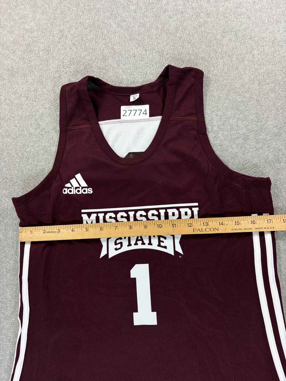 NWT Mississippi State Bulldogs Reversible Basketball Jersey (Women’s Small) #1