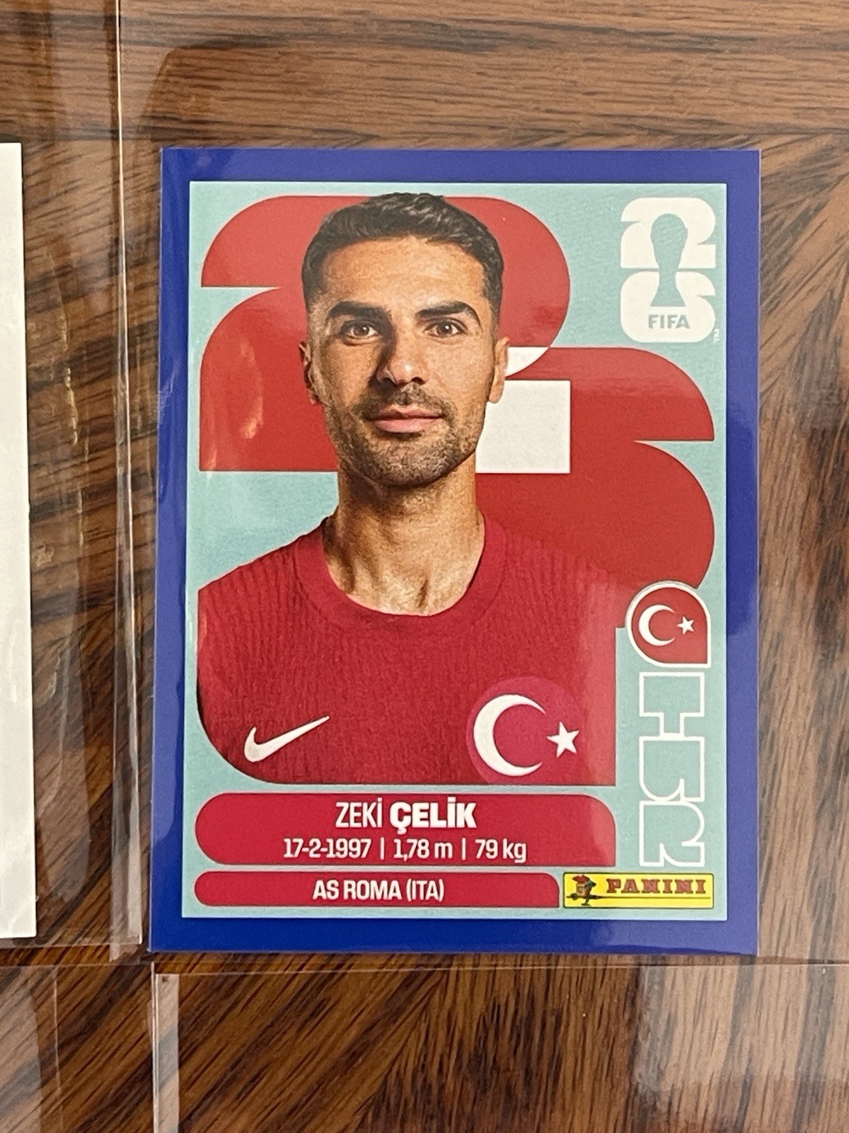 Türkiye 1-20 Complete Panini World Cup 2026 + 6 Blue Parallels Güler Yıldız