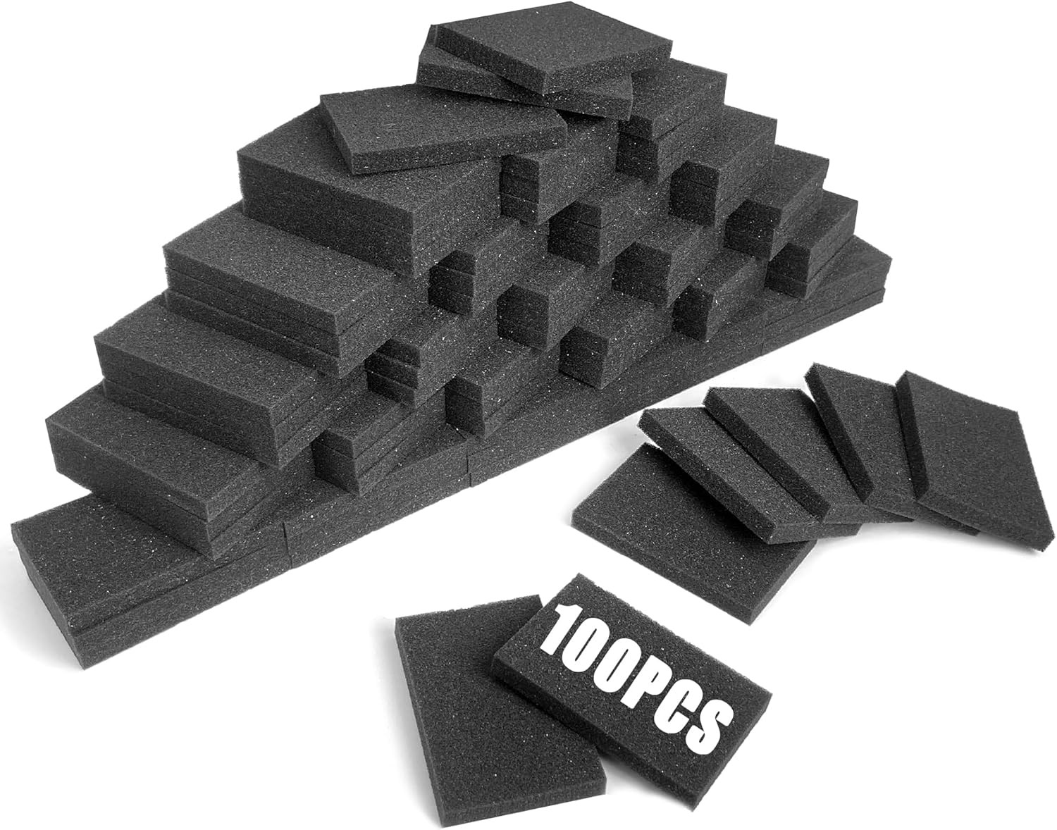 100PCS Foam Card Dividers Anti Extrusion Trading Card Dividers Multifunctional C