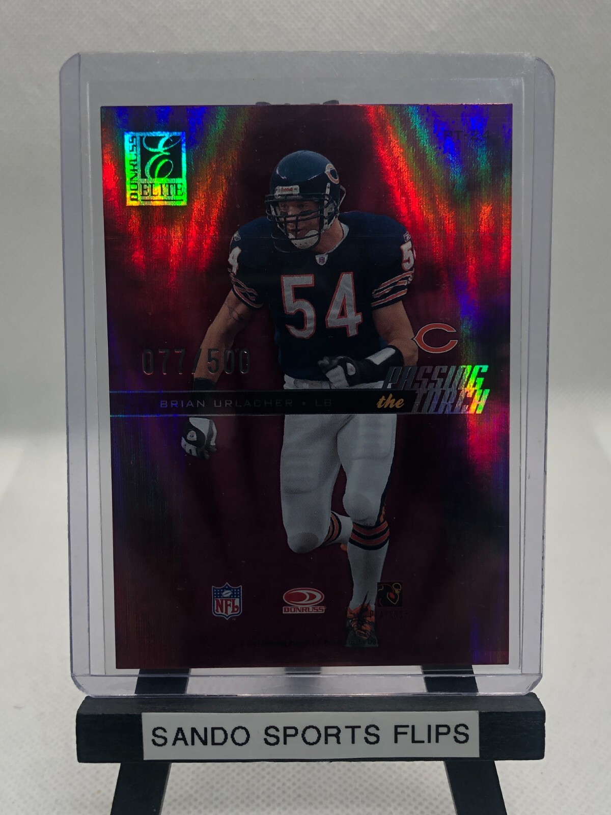2004 Donruss Elite Urlacher Singletary Passing the Torch /500 PT-24 ~ $.99 Ship!