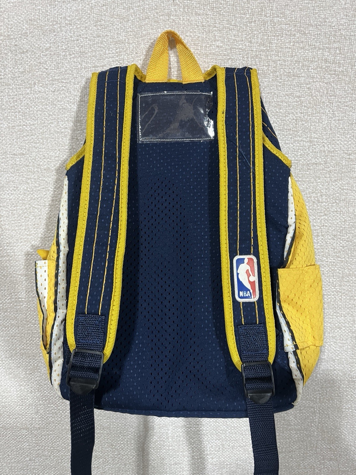 Vtg Indiana Pacers The Orignal Ball Bag Custom made Jersey back pack y2k