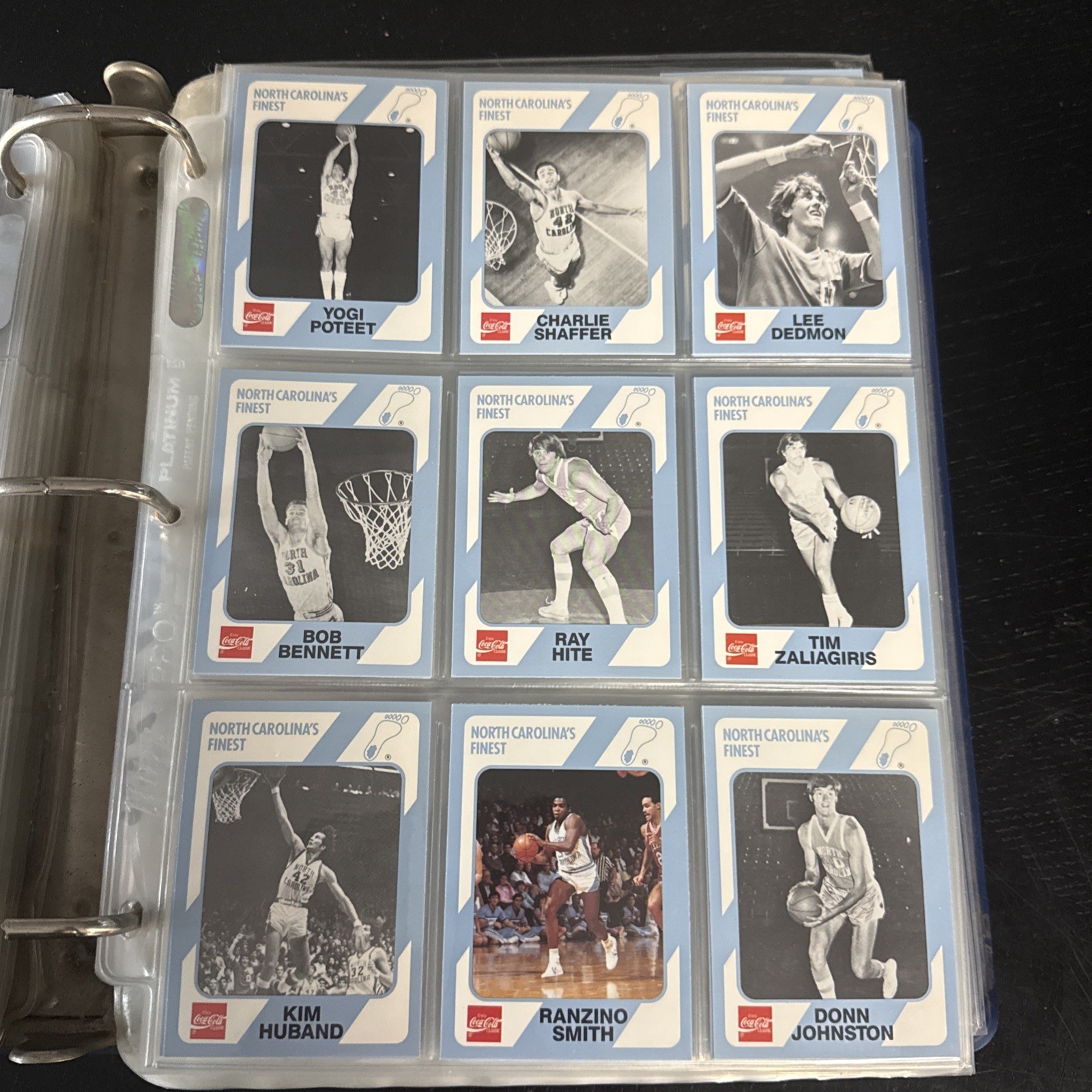 1989 North Carolina’s Finest Collegiate Collection Coca Cola UNC Tar Heels Pick