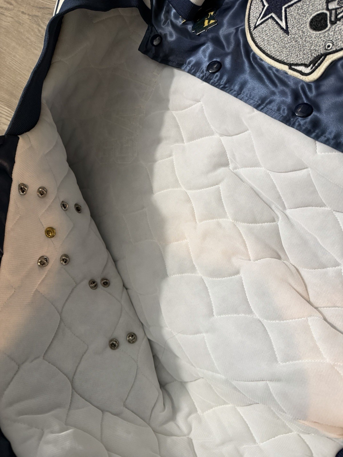Vintage Dallas Cowboys Jacket With Pin Collection
