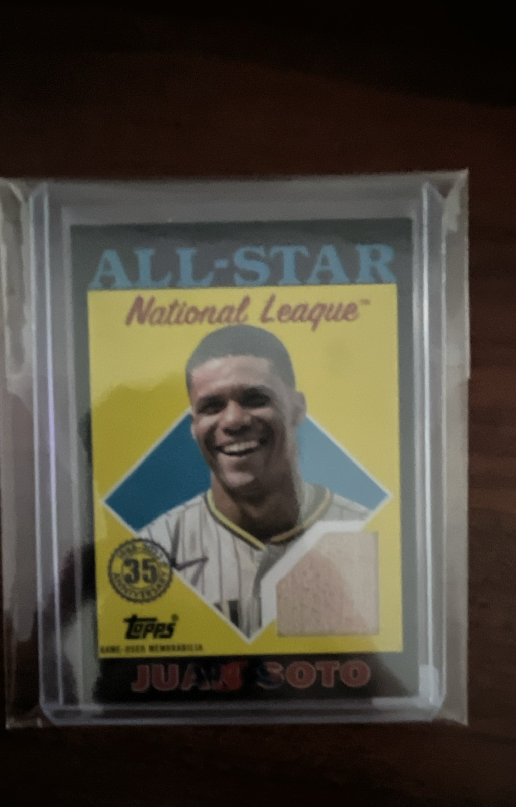 2023 Topps Series 2 – 1988 Topps All-Star Baseball Relics Juan Soto #88ASR-JS…