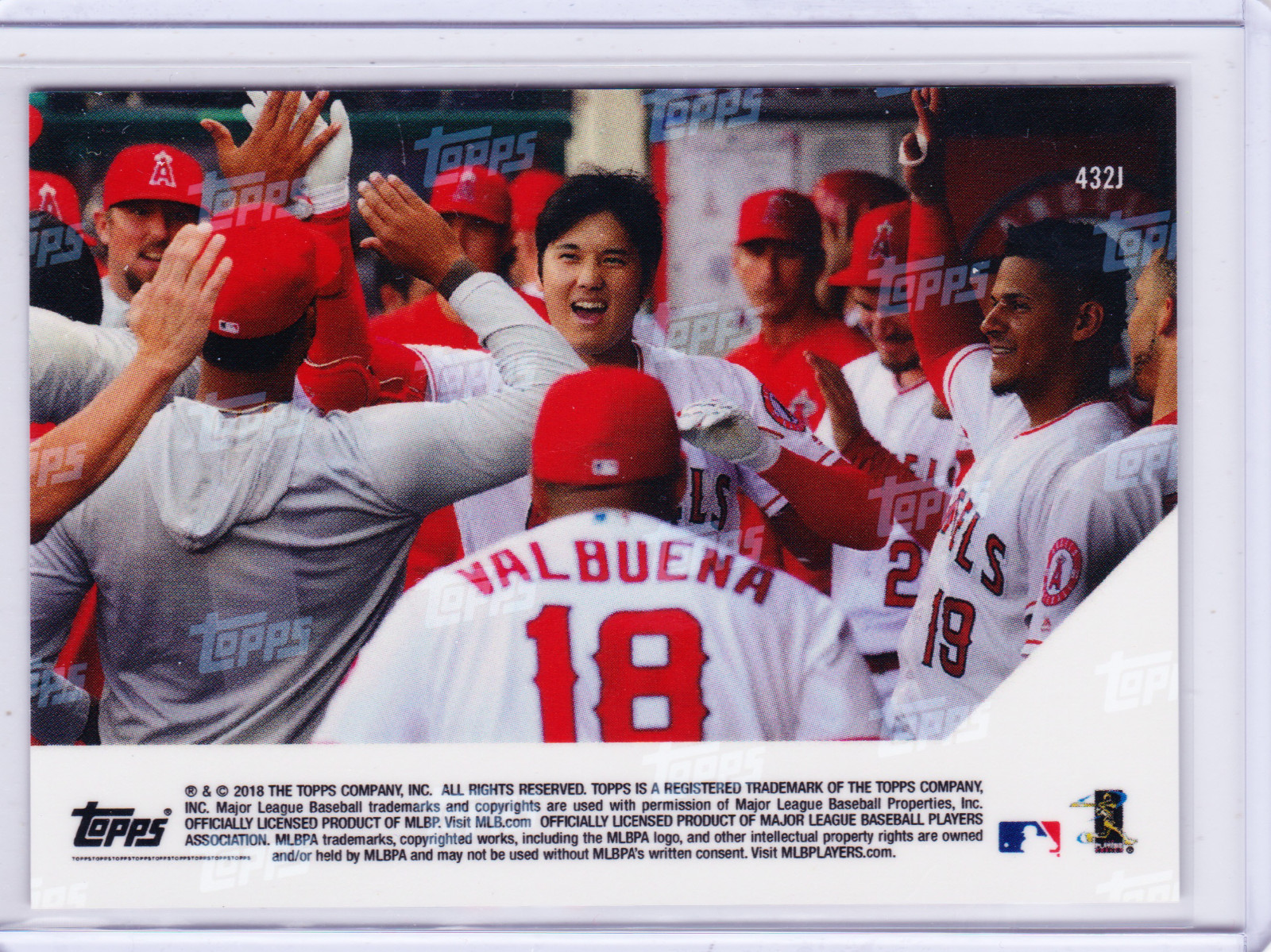 Shohei Ohtani Angels 1st PH HR Topps NOW Moment 432J on 7/8 2018 KANJI PR=2010