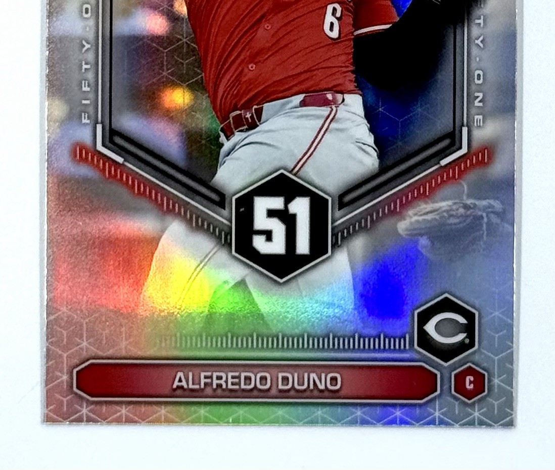 2026 Bowman Baseball Alfredo Duno #BTP-51 Top 100 Prospects SP Reds