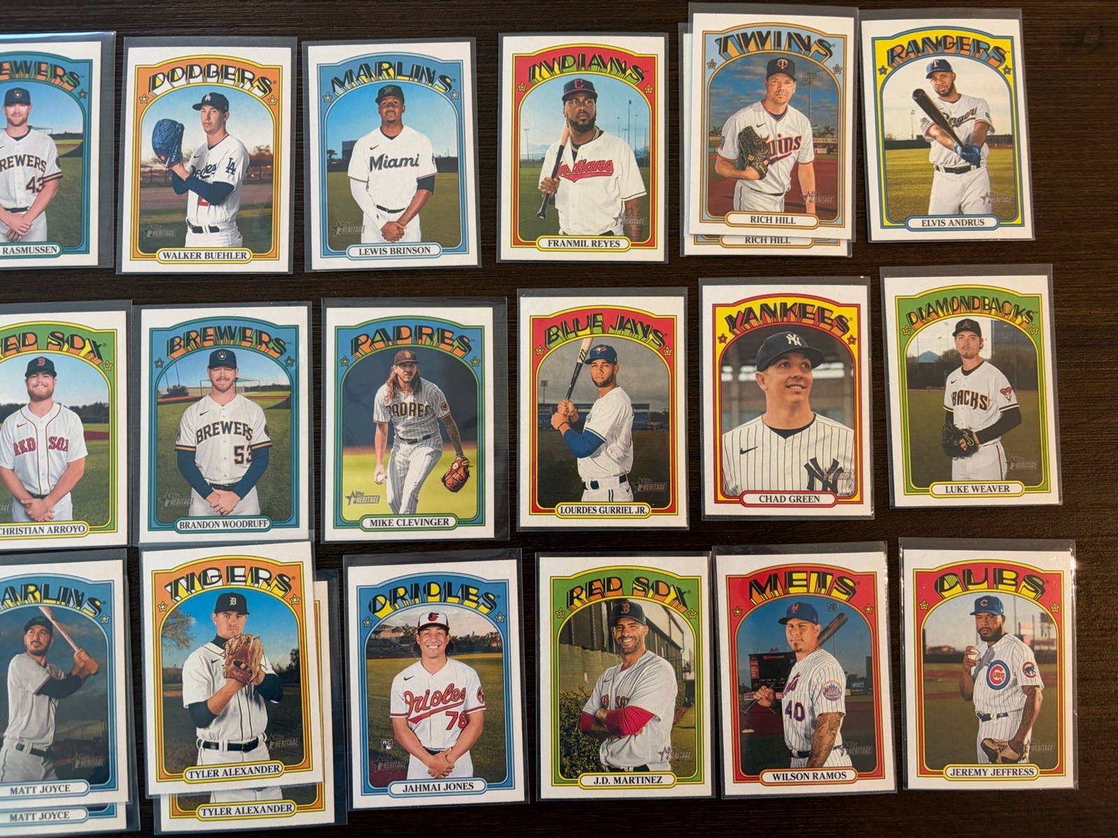 2021 Topps Heritage Short Print SP cards – complete your set, combined ship