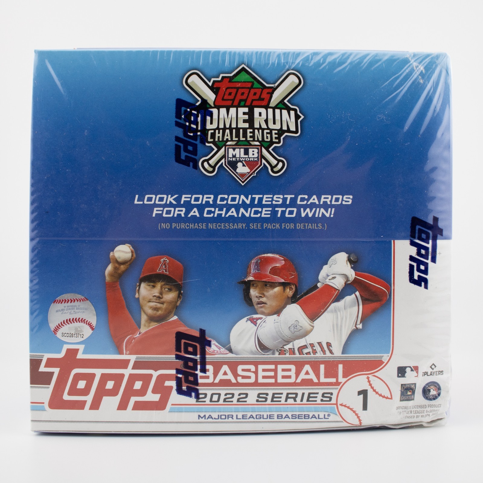 Topps 2022 Series 1 Baseball Retail Box Factory Sealed Unopened 24 Card Packs