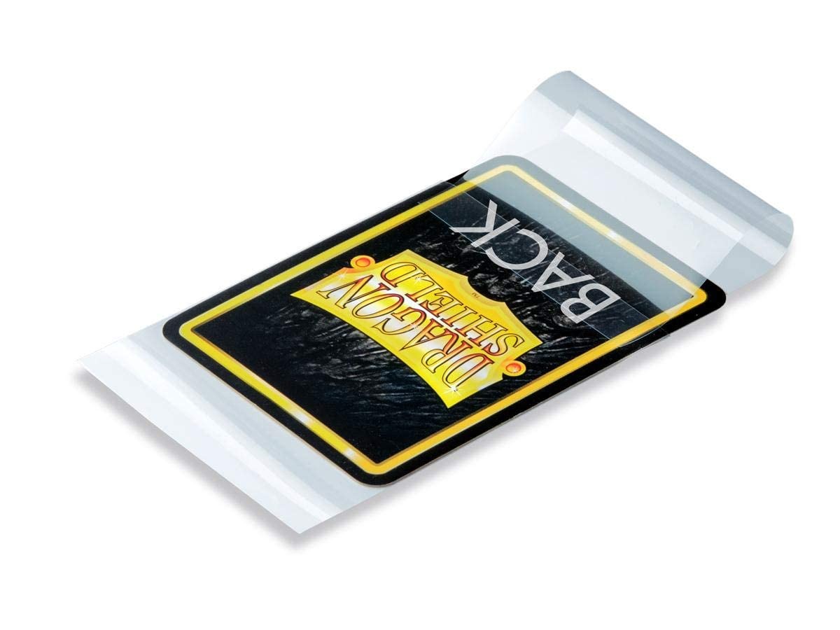 10 Packs Dragon Shield Sealable Inner Sleeve Clear Standard Size 100 ct Card Sle