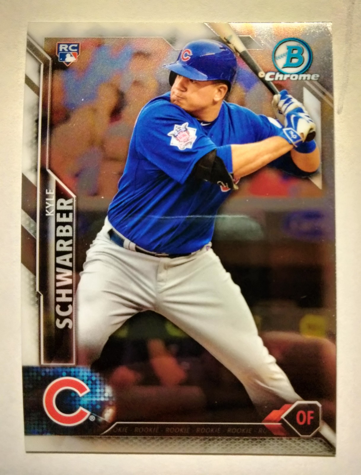 2016 BOWMAN CHROME KYLE SCHWARBER RC #31 CUBS PHILLIES (QTY)