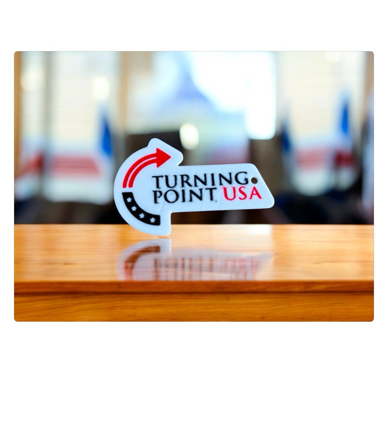 Turning Point USA Keychain (1 Piece) new