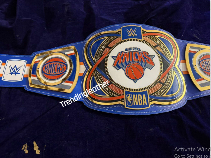 New York Knicks Legacy Title Belt Championship Belt Adult Size Replica