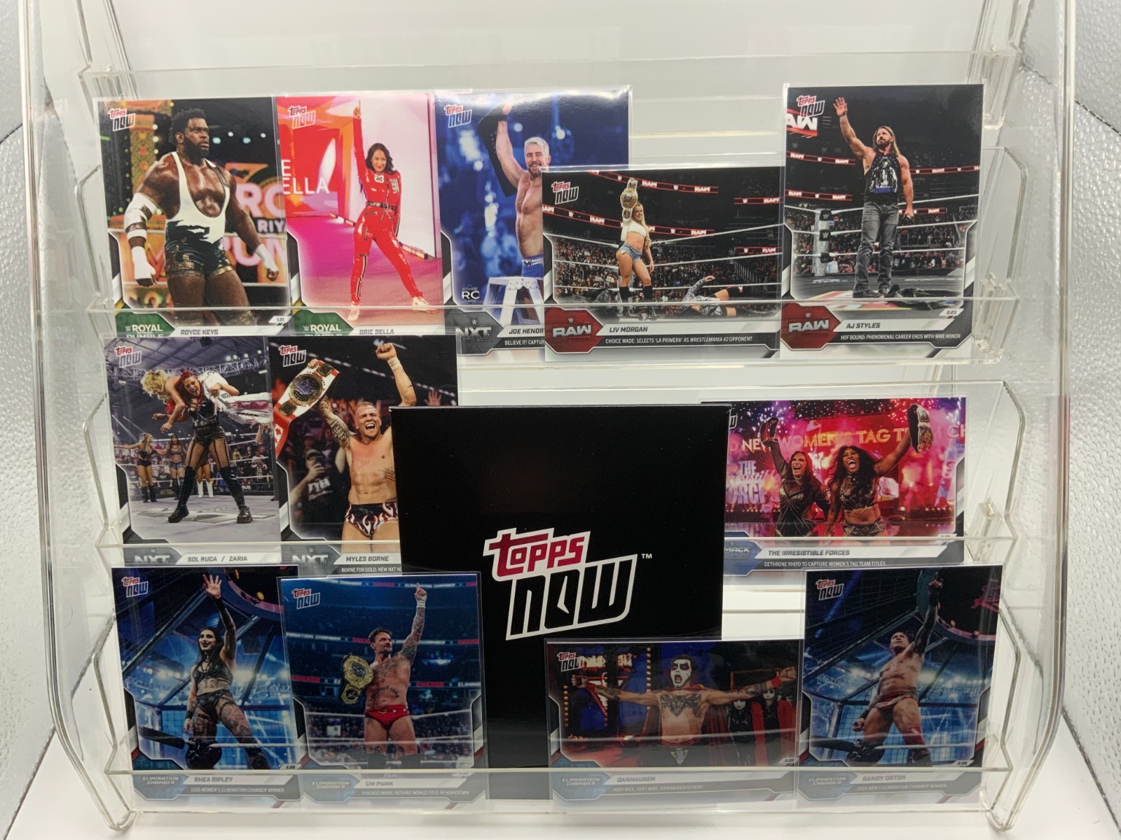 2026 Topps NOW WWE – #1-31 – You Pick – Buy 3 Ship Free *Updated as Received